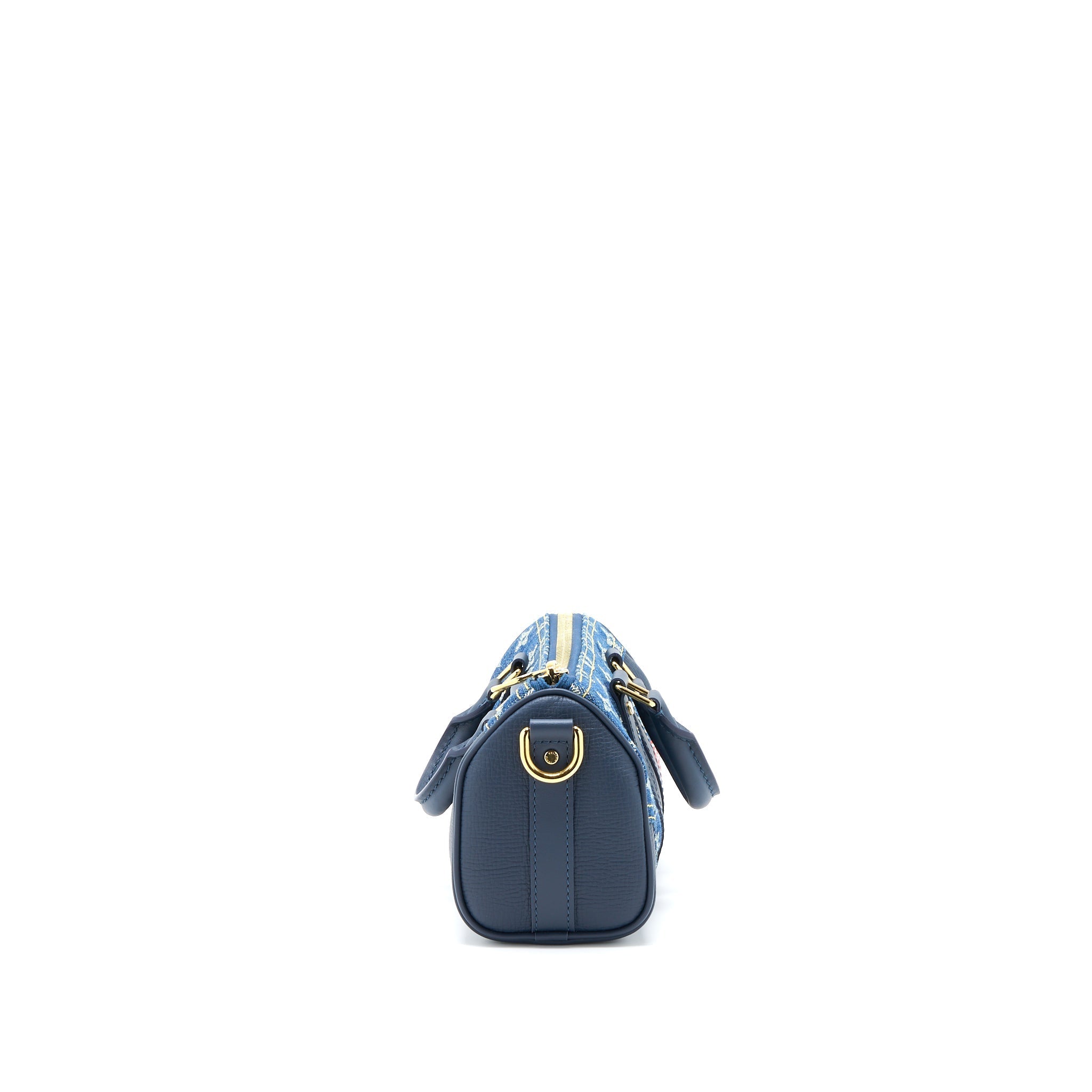 LOUIS VUITTON KEEPALL XS MONOGRAM DENIM/LEATHER BLUE GHW
