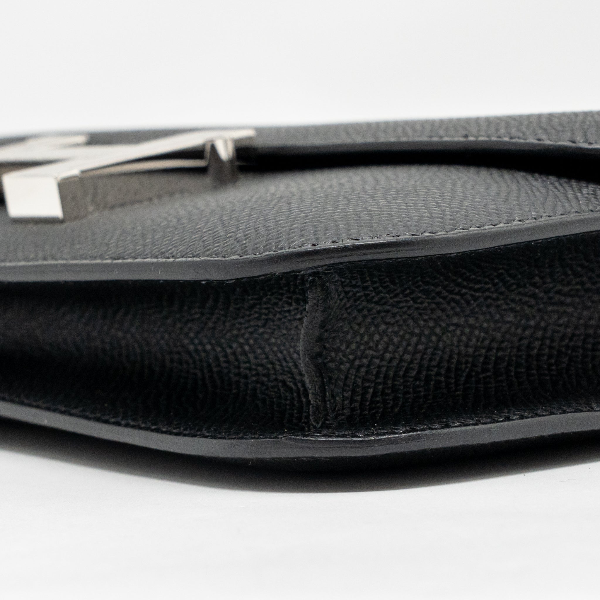 HERMES CONSTANCE ELAN EPSOM BLACK SHW