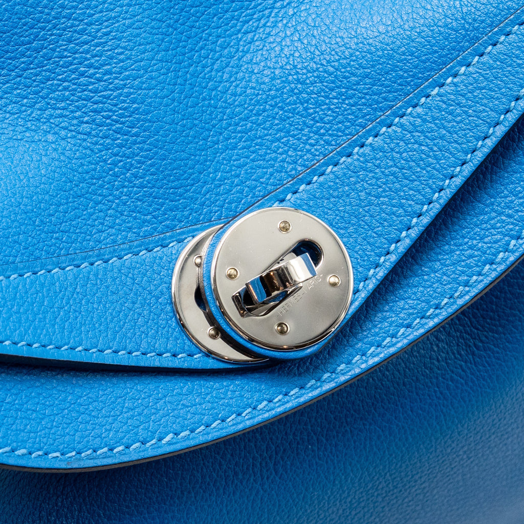 HERMES LINDY 26 EVERCOLOR BLUE ZANZIBAR SHW