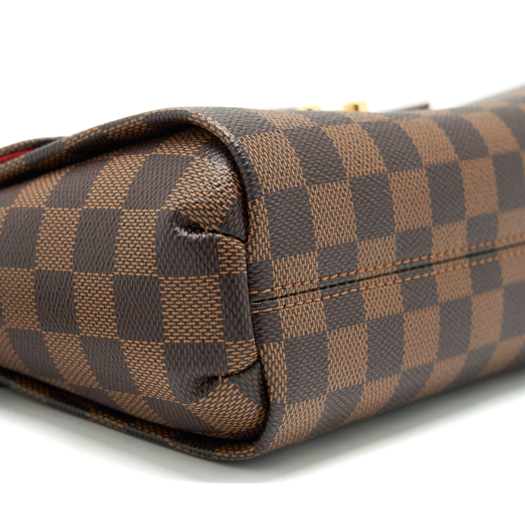 LOUIS VUITTON CROISETTE EBENE BROWN GHW