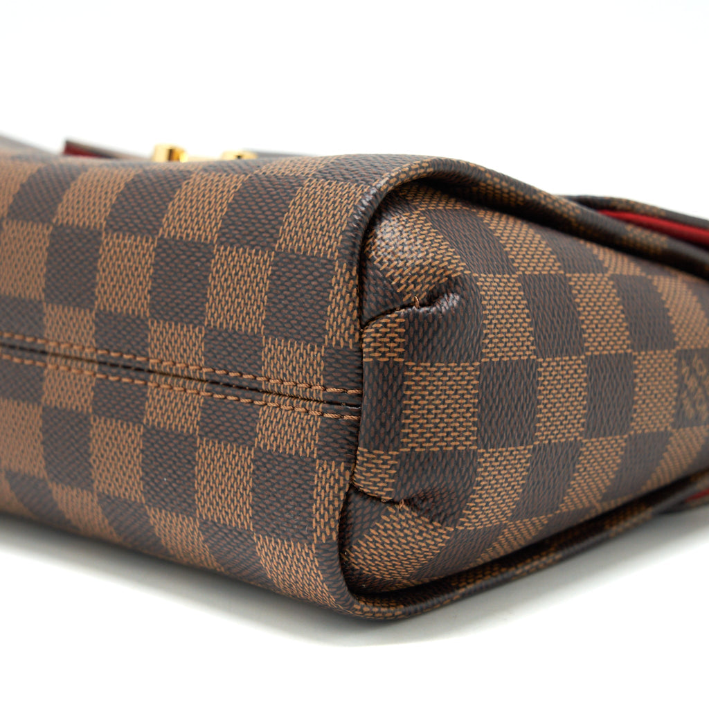 LOUIS VUITTON CROISETTE EBENE BROWN GHW