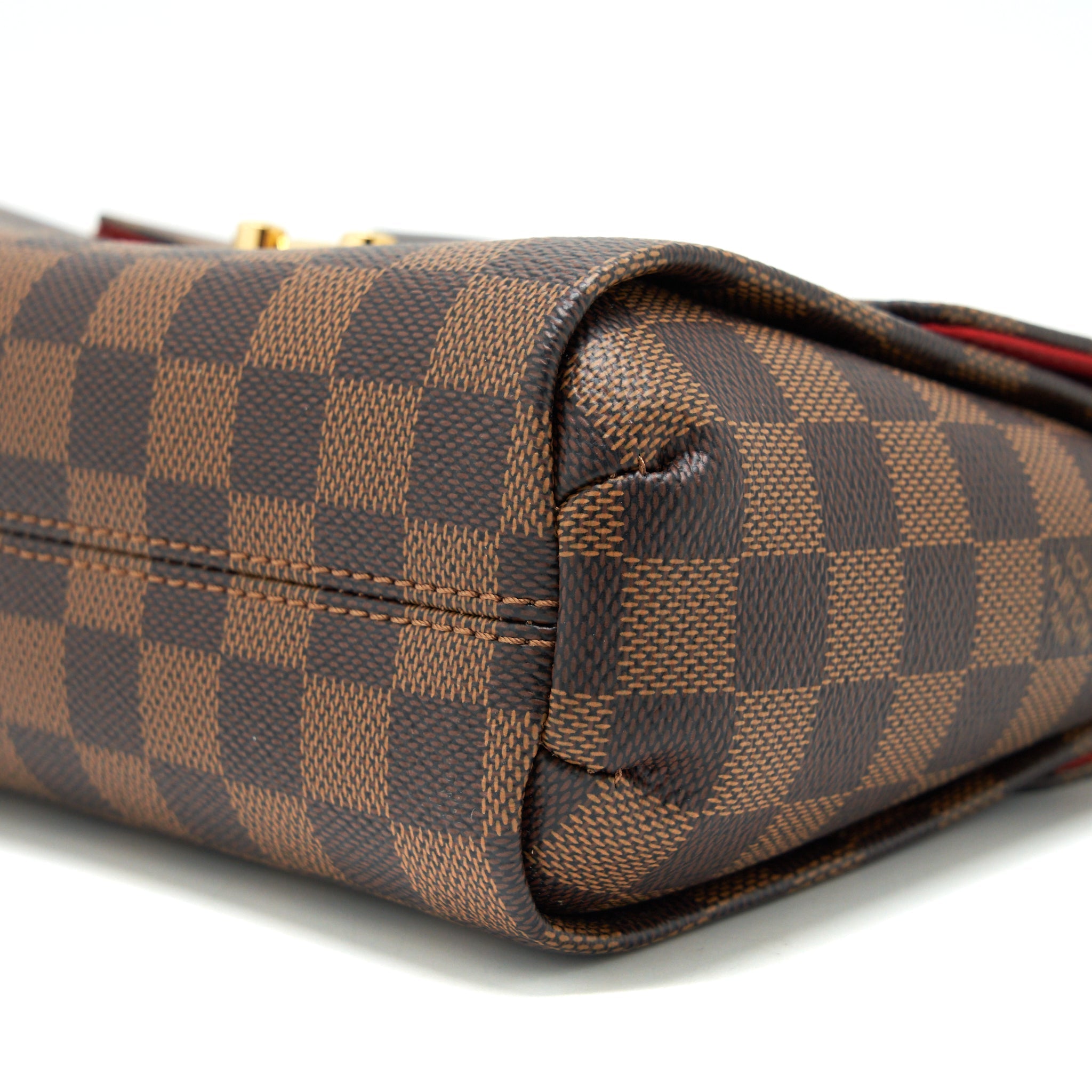 LOUIS VUITTON CROISETTE EBENE BROWN GHW