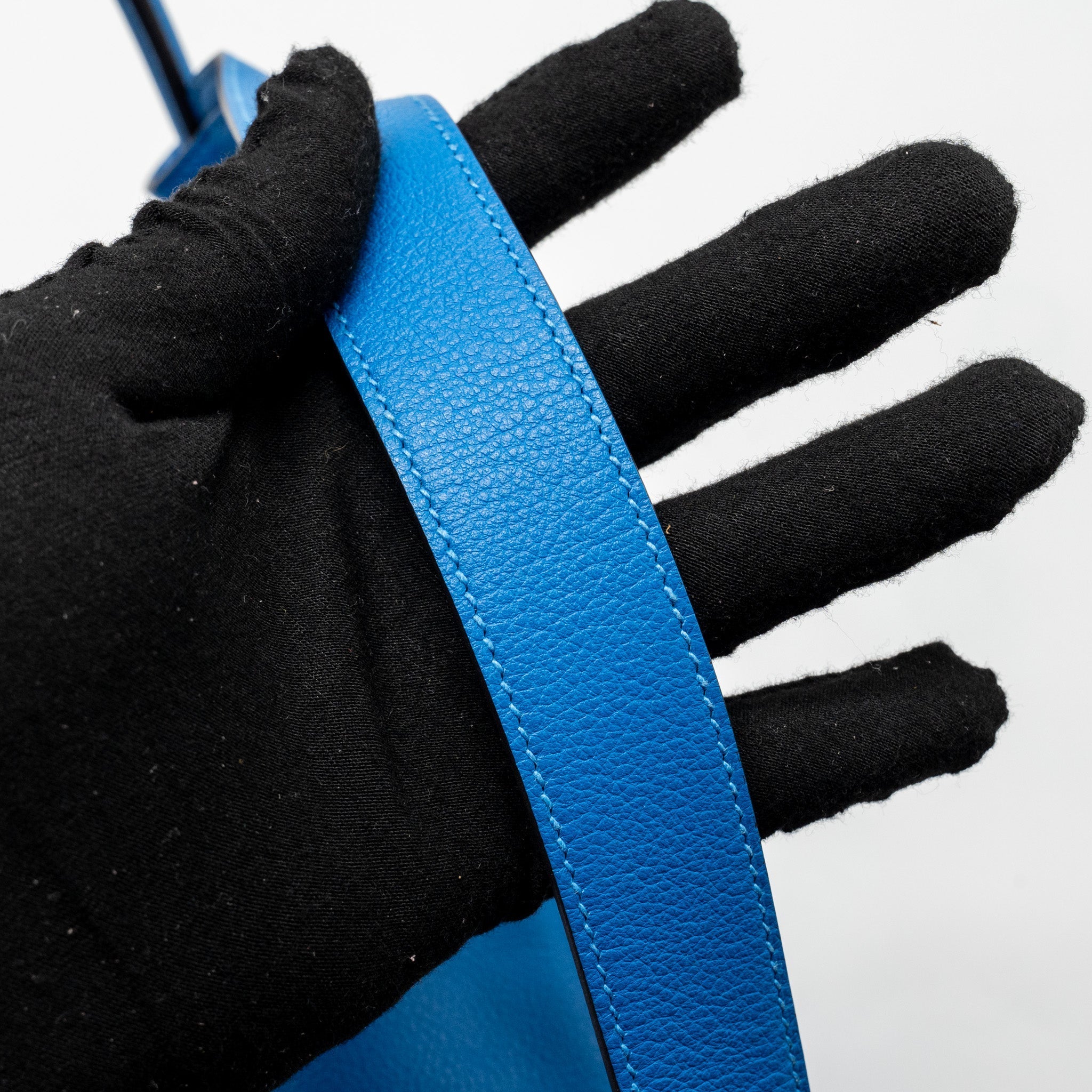 HERMES LINDY 26 EVERCOLOR BLUE ZANZIBAR SHW