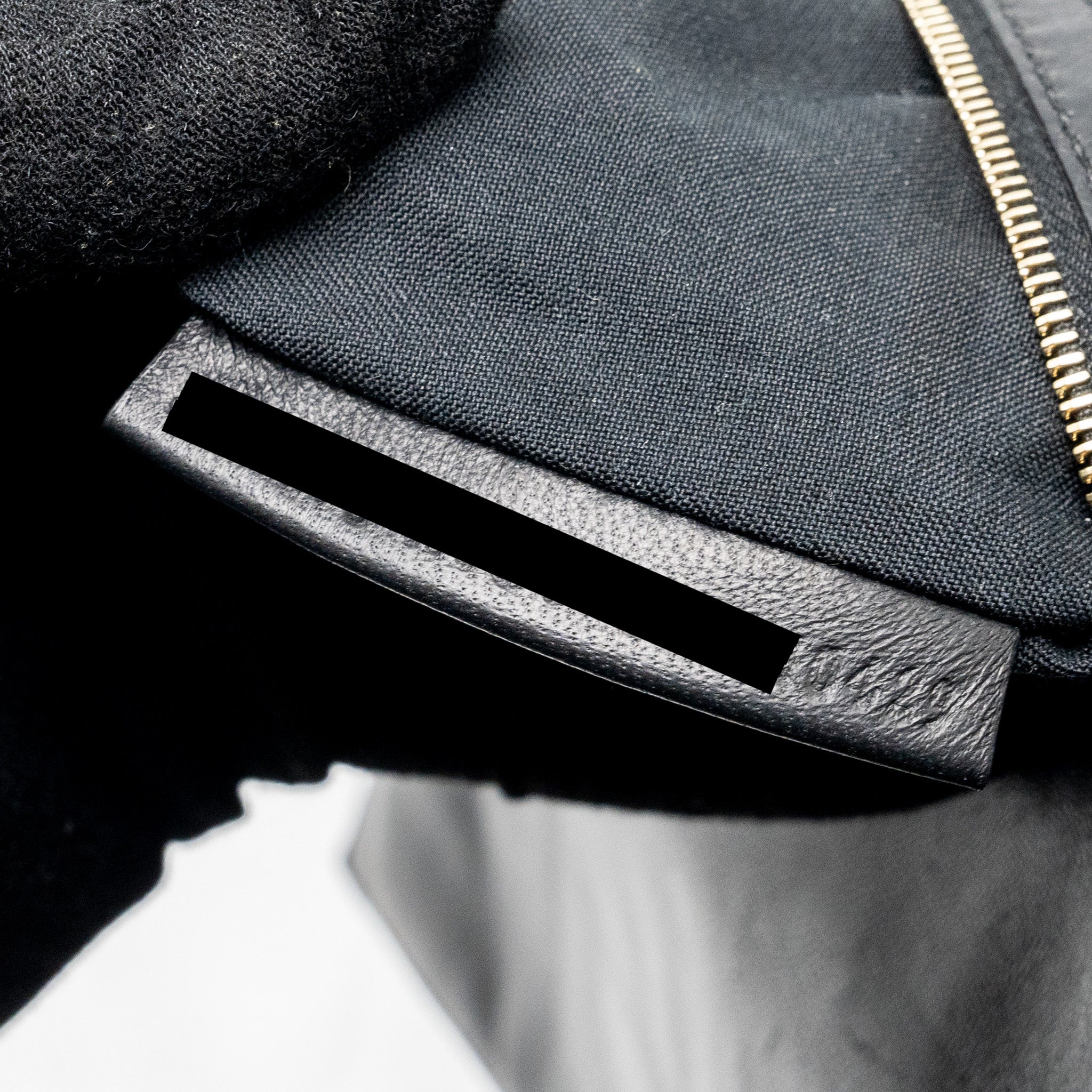 FENDI BAGUETTE BAG WITH FF MOTIF NAPPA BLACK GHW