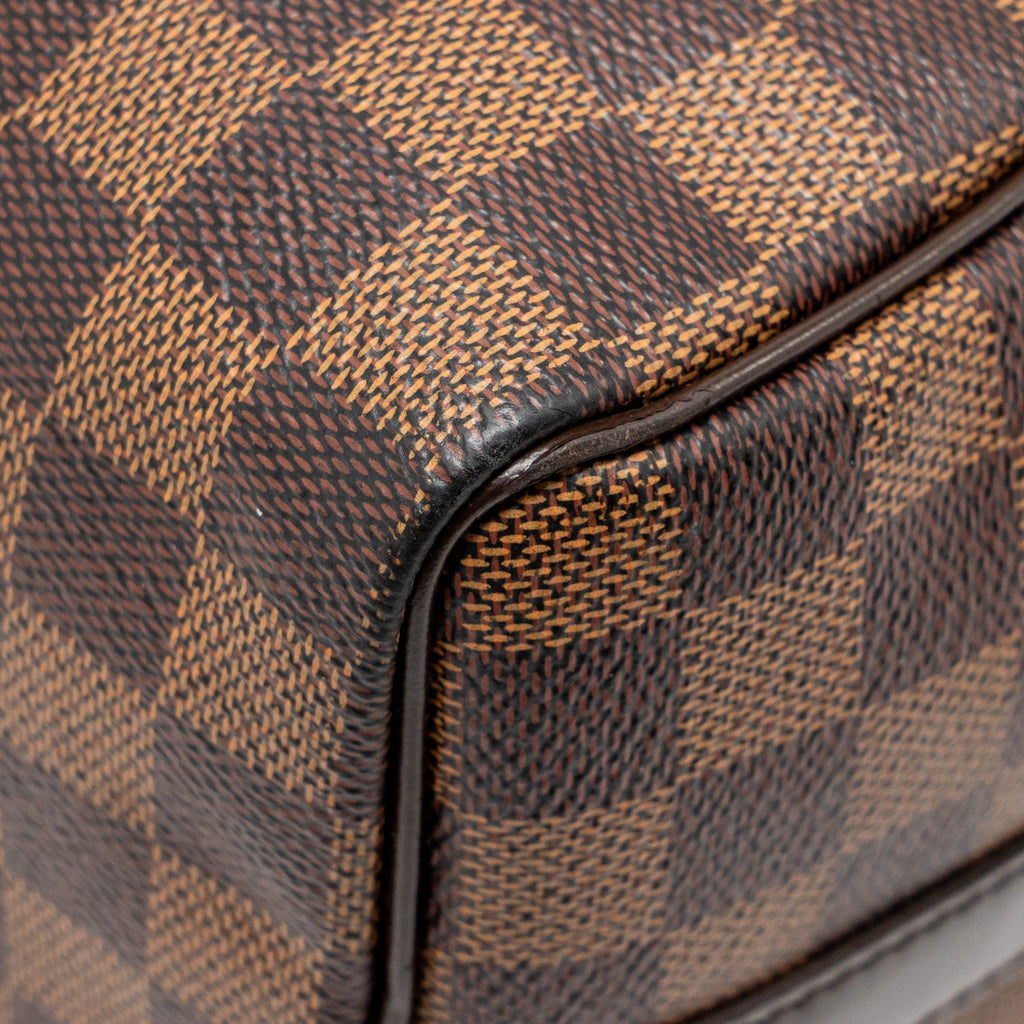 LOUIS VUITTON SPEEDY 25 DAMIER EBENE GHW