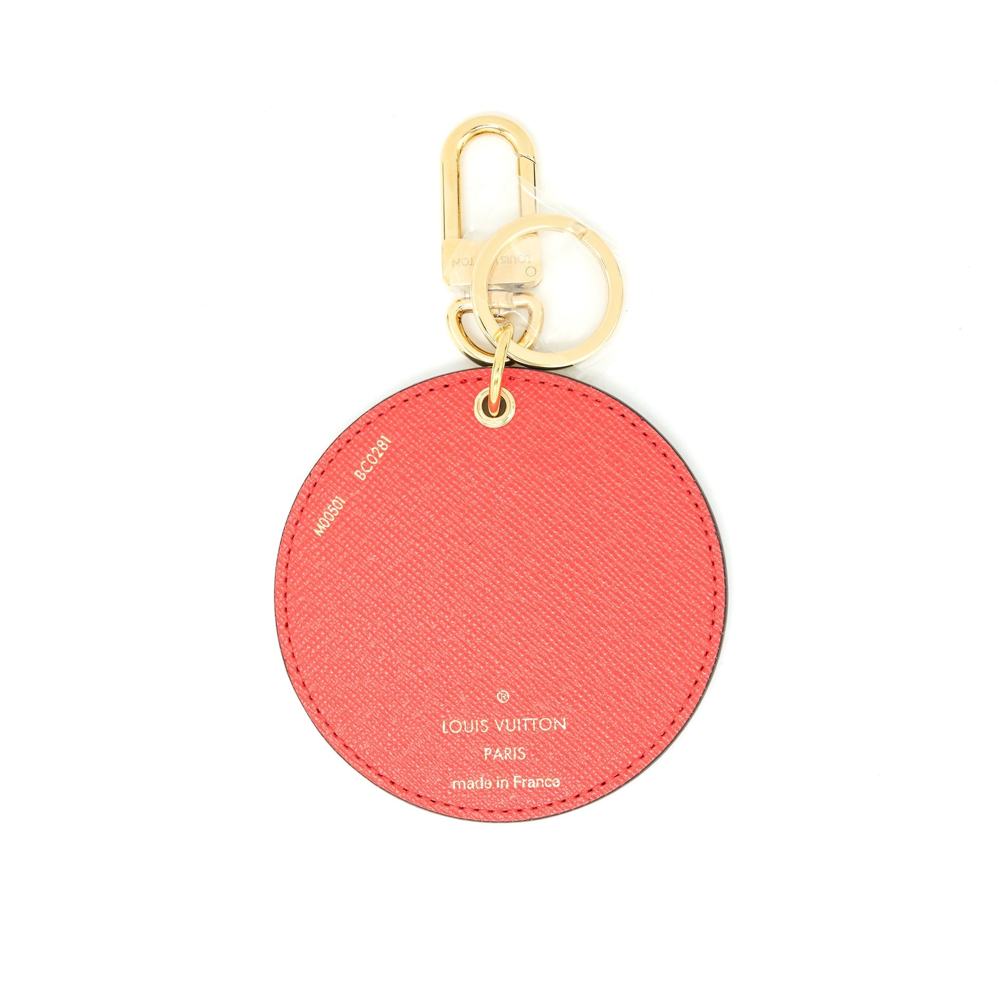 LOUIS VUITTON ILLUSTRE LONDON XMAS BAG CHARM AND KEY HOLDER