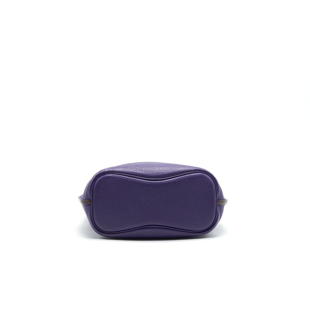 HERMES SO KELLY 22 PURPLE SHW