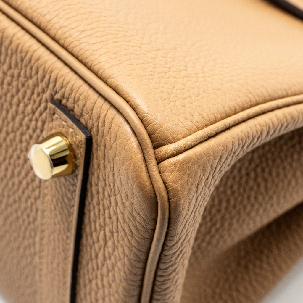 HERMES BIRKIN 25 TOGO CHAI GHW