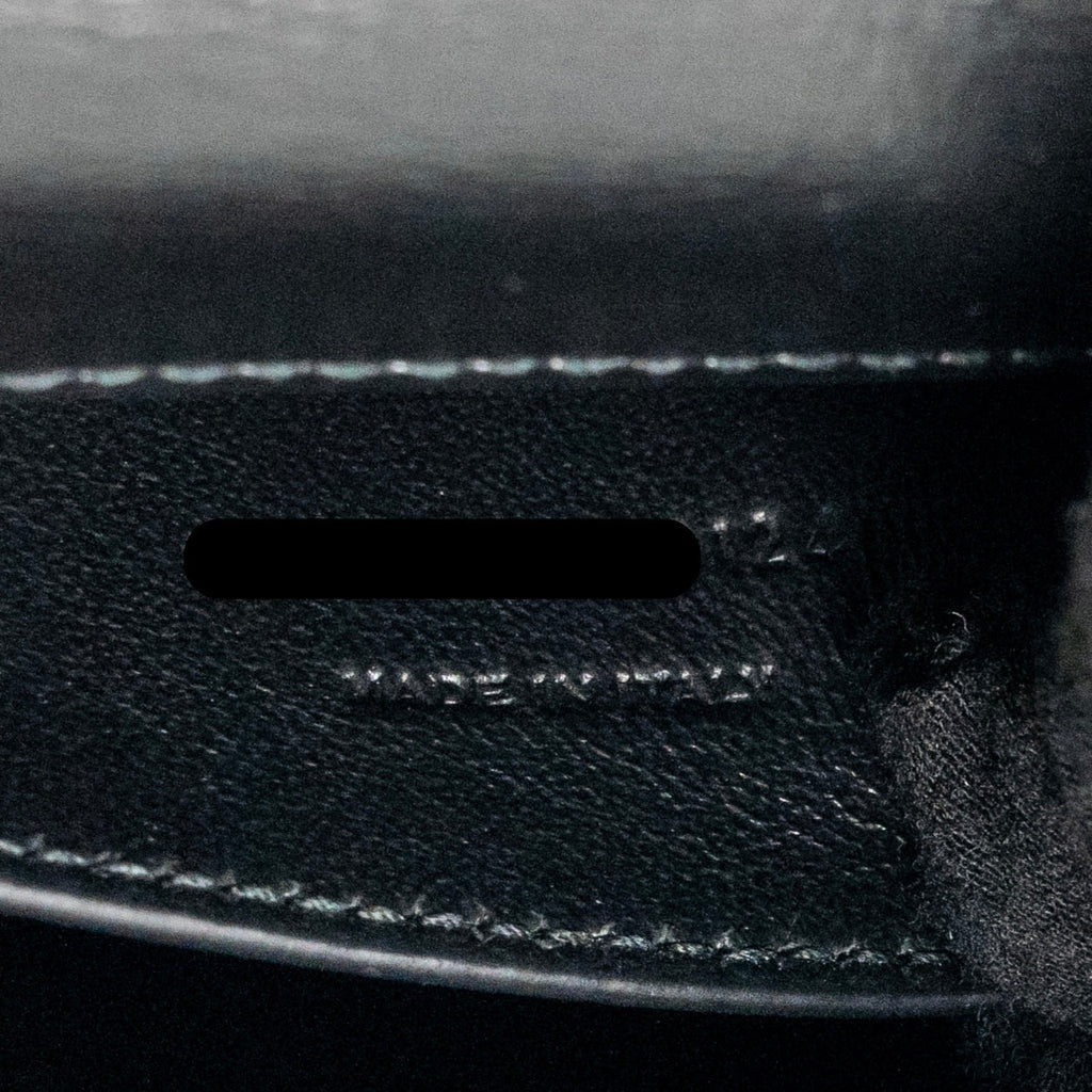 SAINT LAURENT / YSL MEDIUM SUNSET BAG BLACK CALFSKIN BLACK HARDWARE