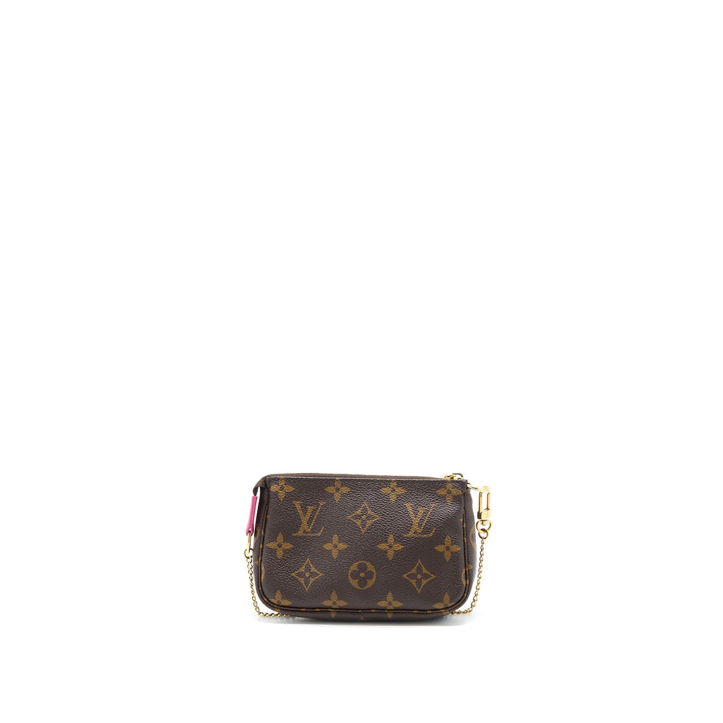 LOUIS VUITTON 2019 LIMITED MINI POCHETTE ACCESSORIES MONOGRAM CANVAS GHW