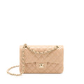 CHANEL 22B SMALL CLASSIC FLAP BAG LAMBSKIN BEIGE LGHW