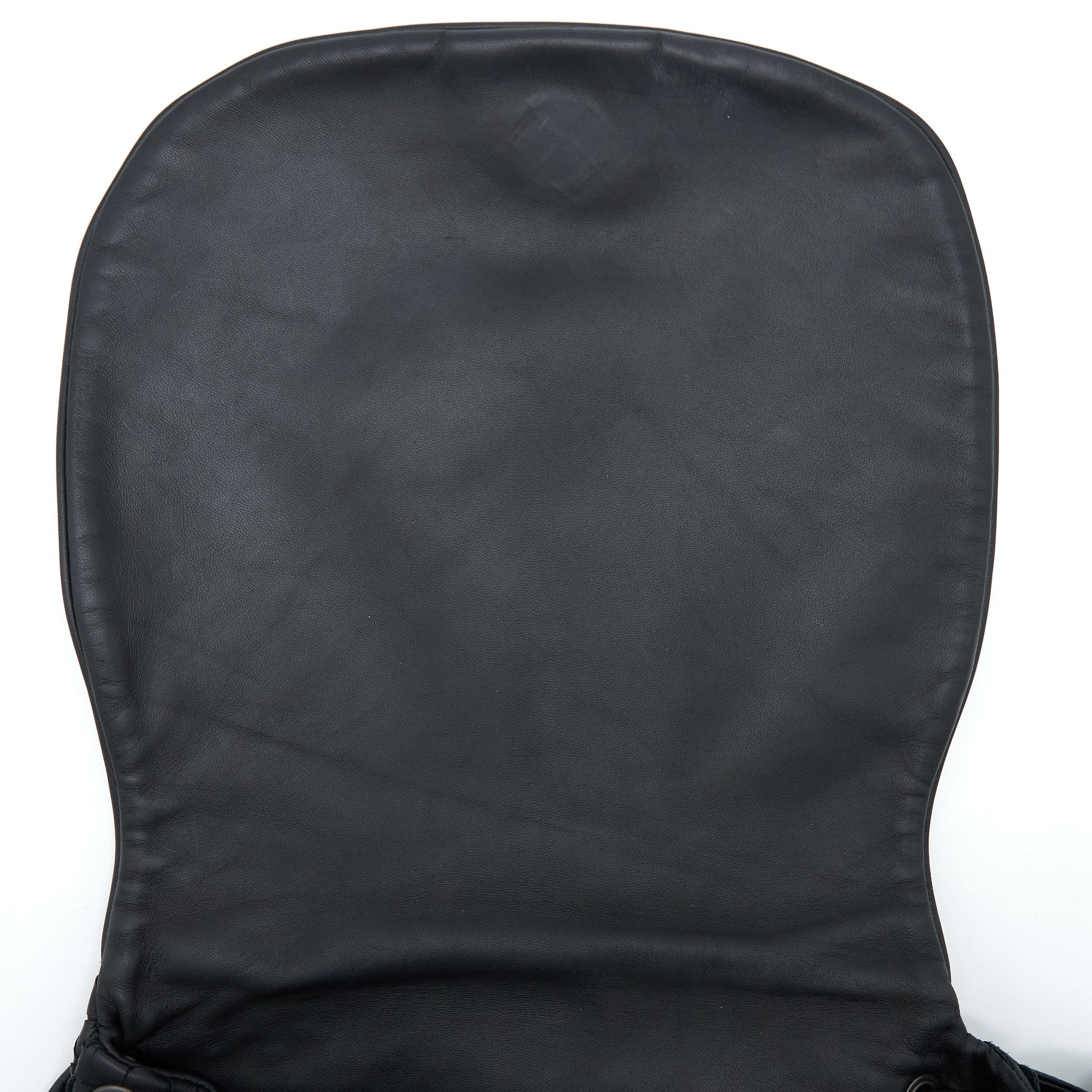 BOTTEGA VENETA INTRECCIATO FLAP BAG BLACK