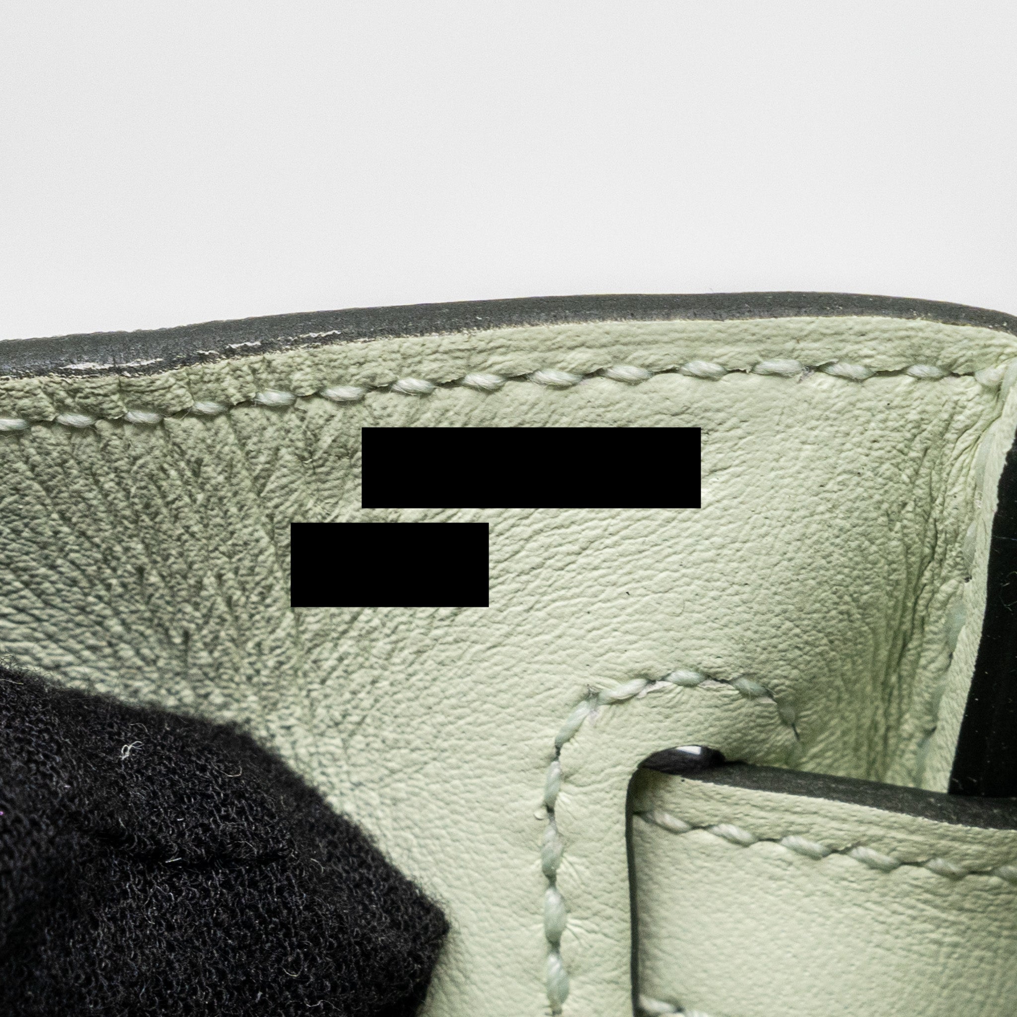 HERMES BIRKIN 25 SWIFT VERT FIZZ SHW