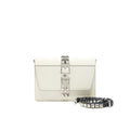 PRADA WOMAN'S MESSANGER BAG WHITE WITH SHW
