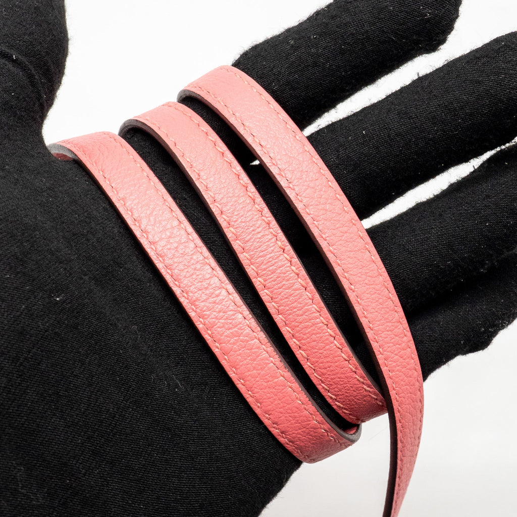 HERMES MINI ROULIS EVERCOLOR ROSE AZALEE SHW