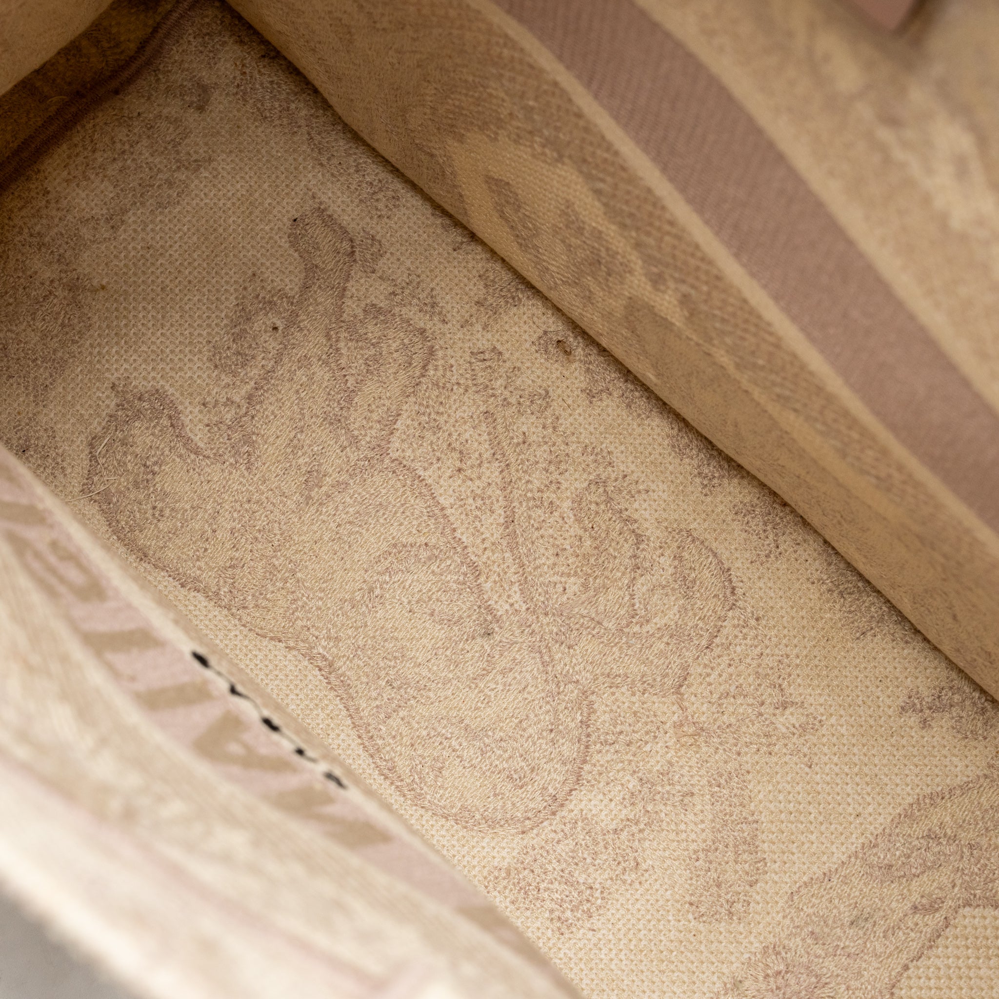 DIOR MEDIUM BOOK TOTE PINK TOILE DE JOUY EMBROIDERY