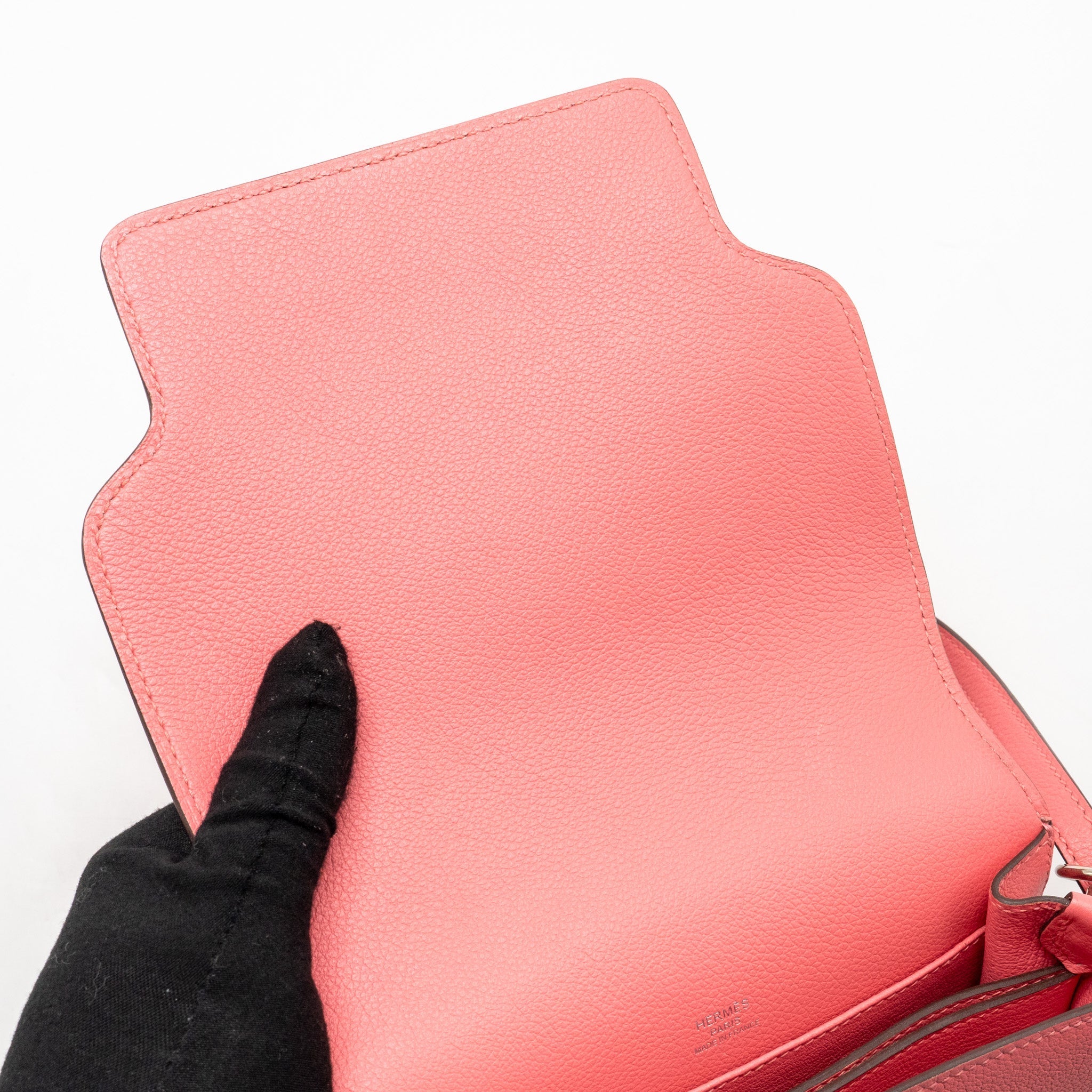HERMES MINI ROULIS EVERCOLOR ROSE AZALEE SHW