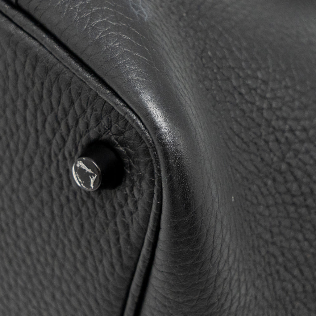 HERMES PICOTIN 18 CLEMENCE SO BLACK