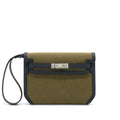 HERMES POCHETTE KELLY DEPECHES CANVAS AND LEATHER MULTICOLOUR SHW