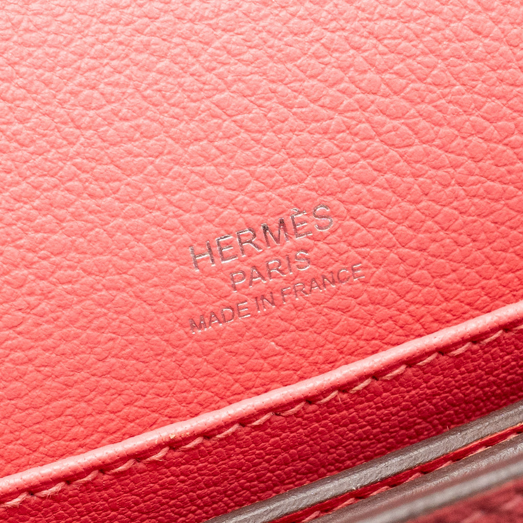 HERMES MINI ROULIS EVERCOLOR ROSE AZALEE SHW