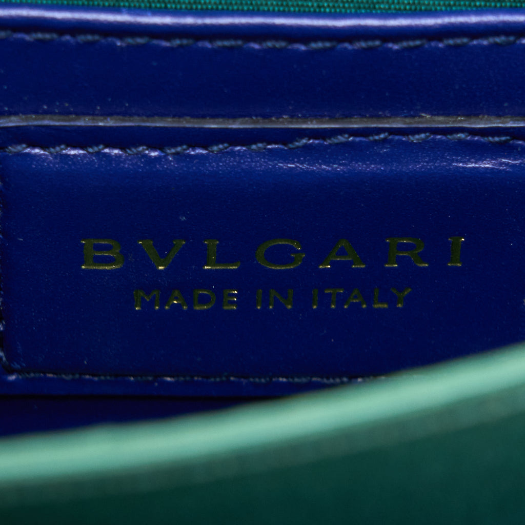 BVLGARI SERPENTI FOREVER CROSSBODY BAG BLUE