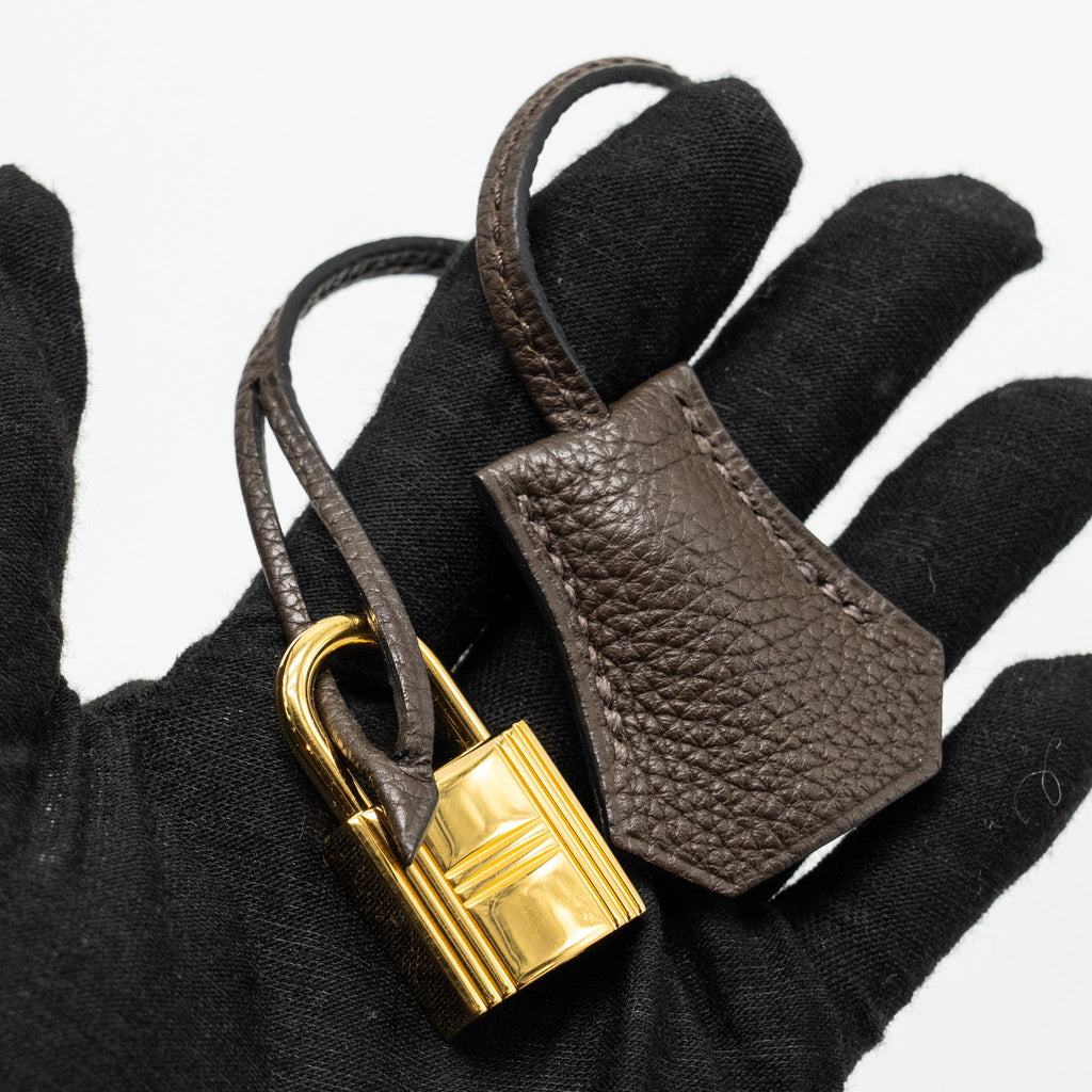 HERMES KELLY 28 TOGO C4 ECORCE GHW
