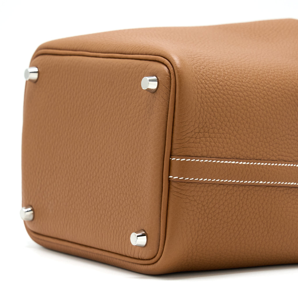 HERMES PICOTIN 18 LOCK BAG CLEMENCE GOLD SHW