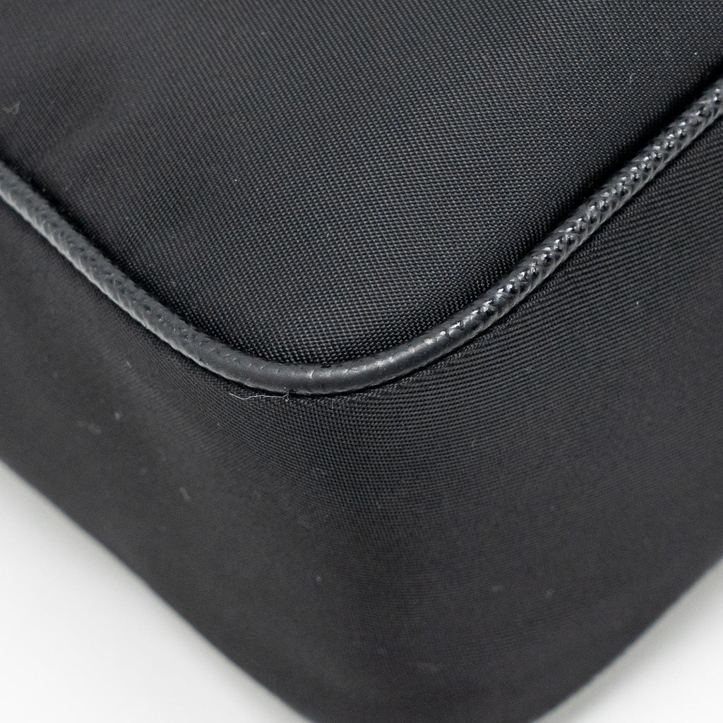 PRADA REEDITION 2005 NYLON BAG BLACK GHW