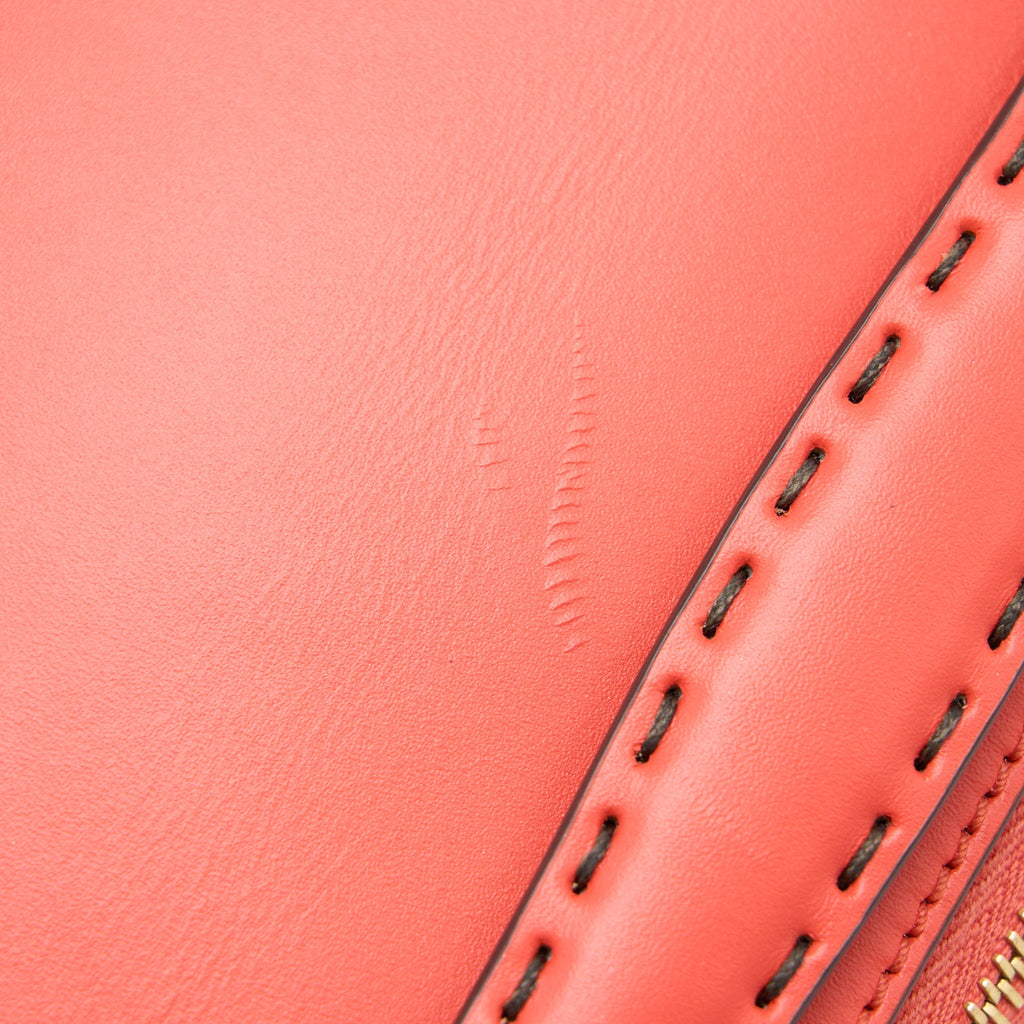 FENDI BY THE WAY MINI CALFSKIN RED/ORANGE GHW