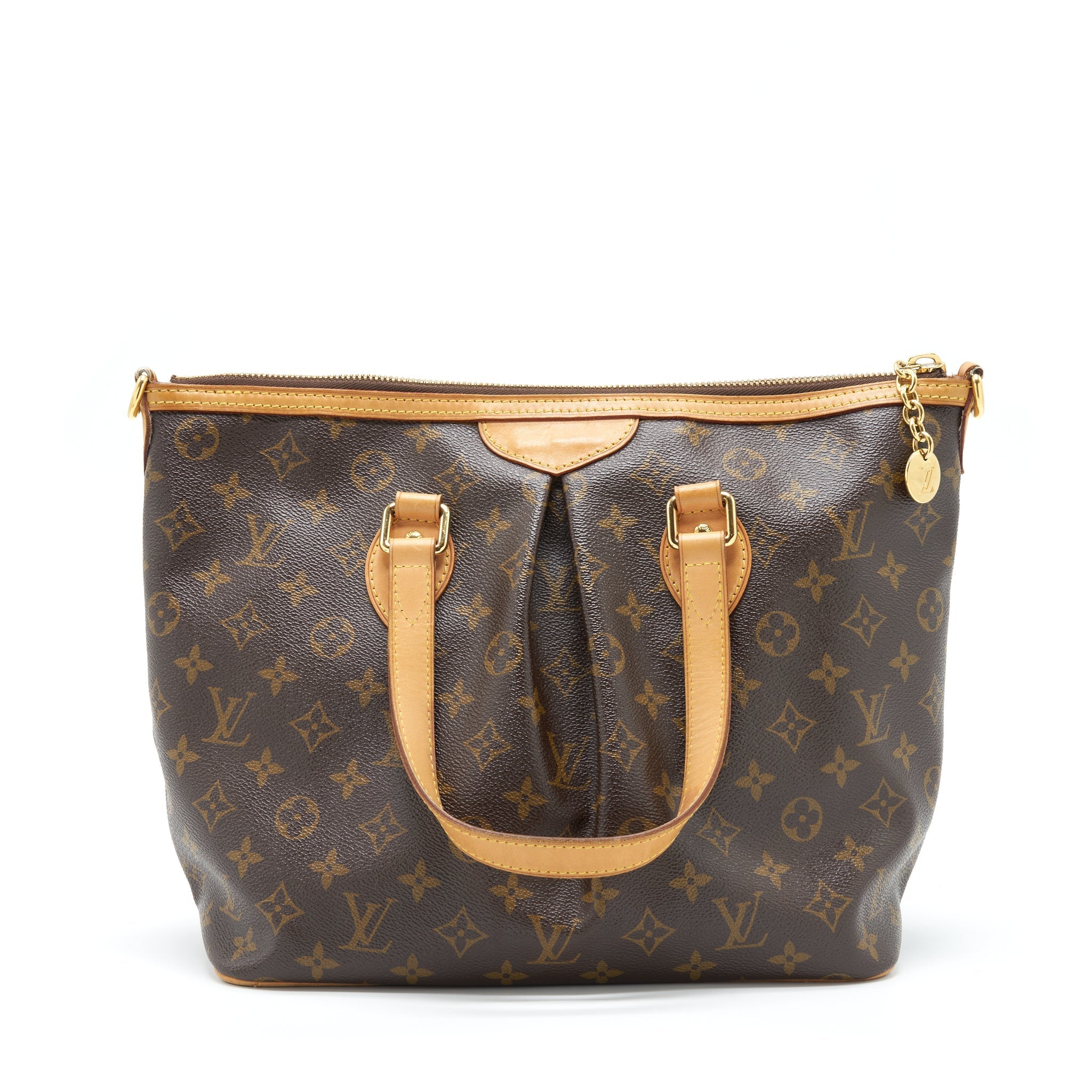 LOUIS VUITTON PALERMO PM MONOGRAM CANVAS GHW