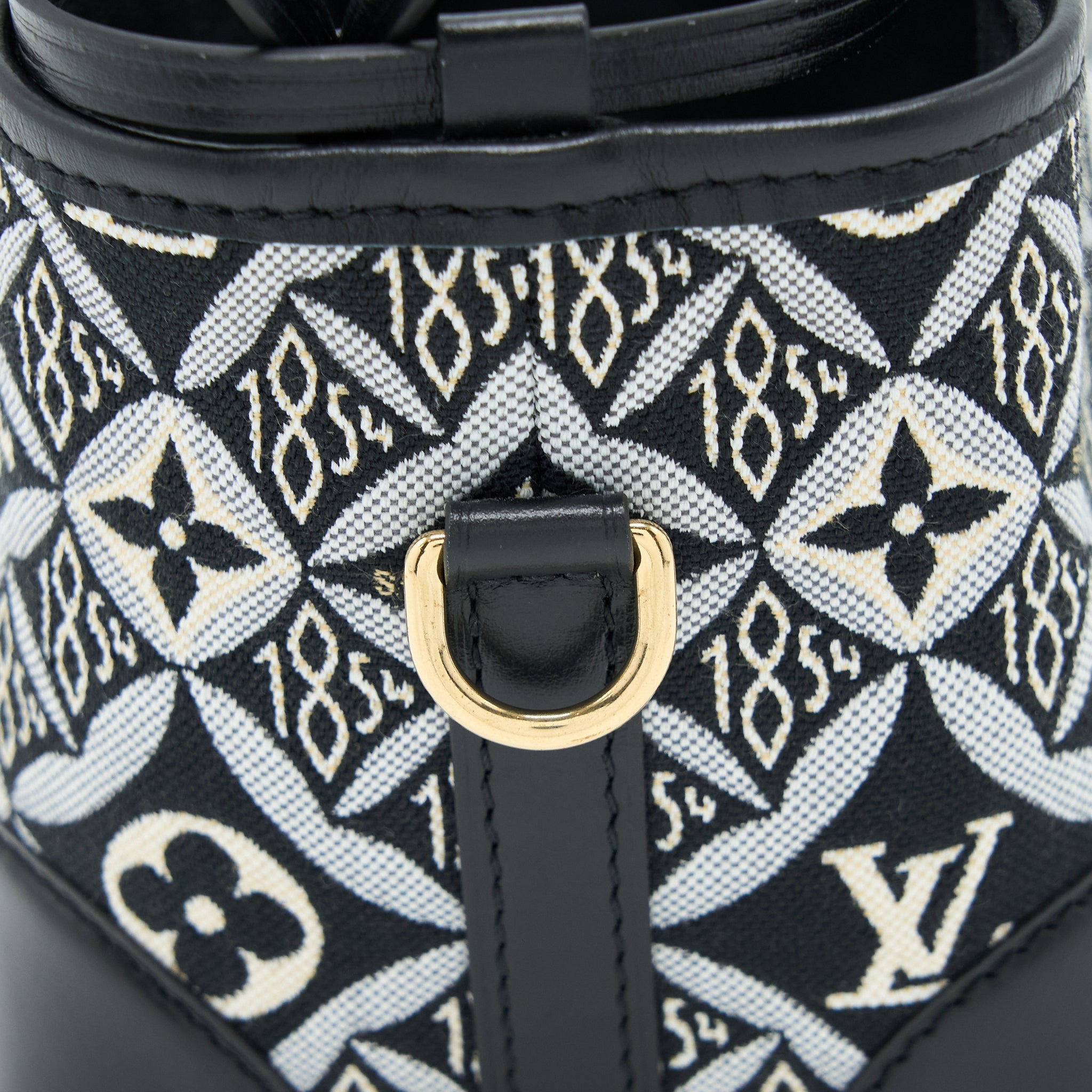 LOUIS VUITTON SINCE 1854 NOE PURSE CANVAS/LEATHER BLACK/MULTICOLOUR GHW