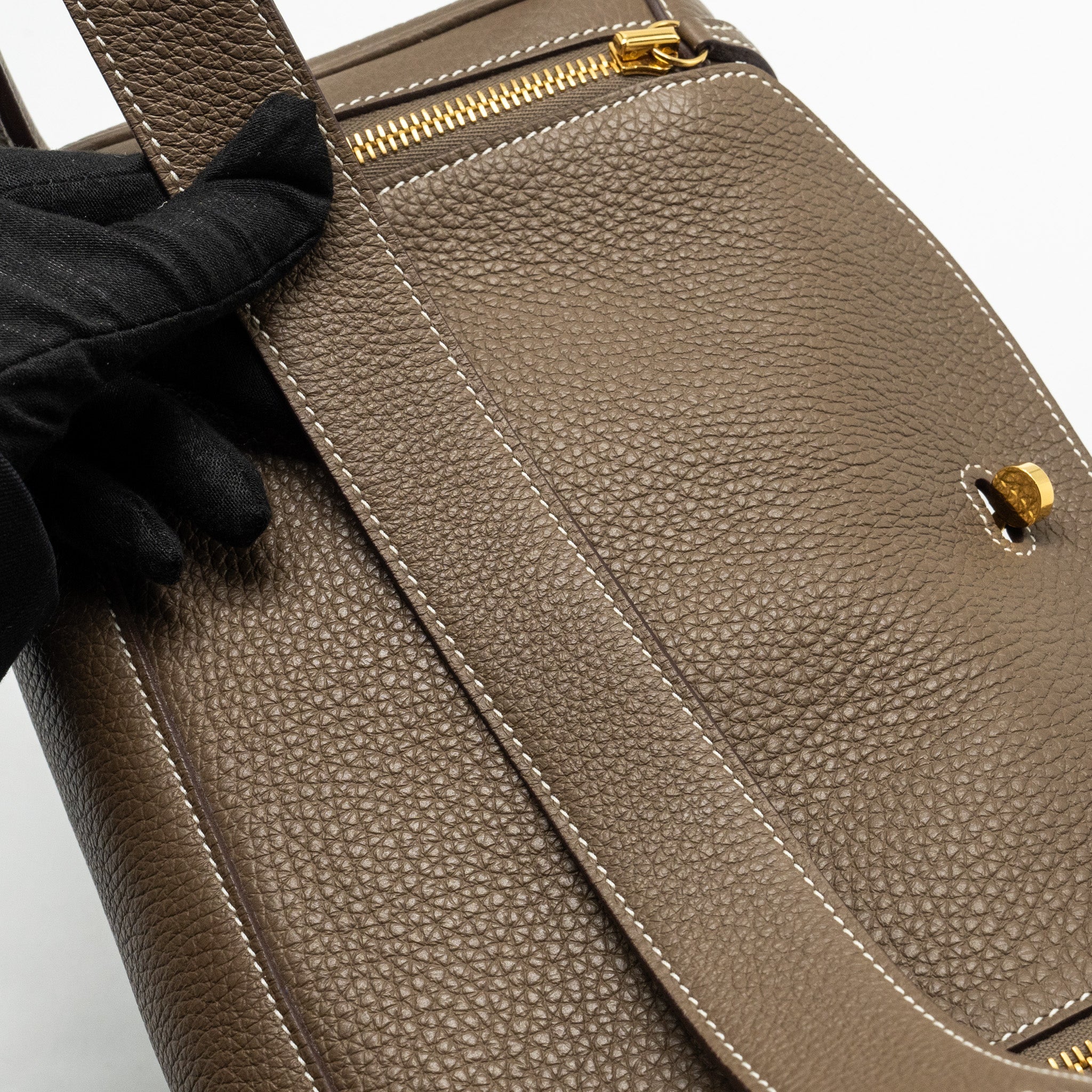 HERMES LINDY 30 CLEMENCE ETOUPE GHW