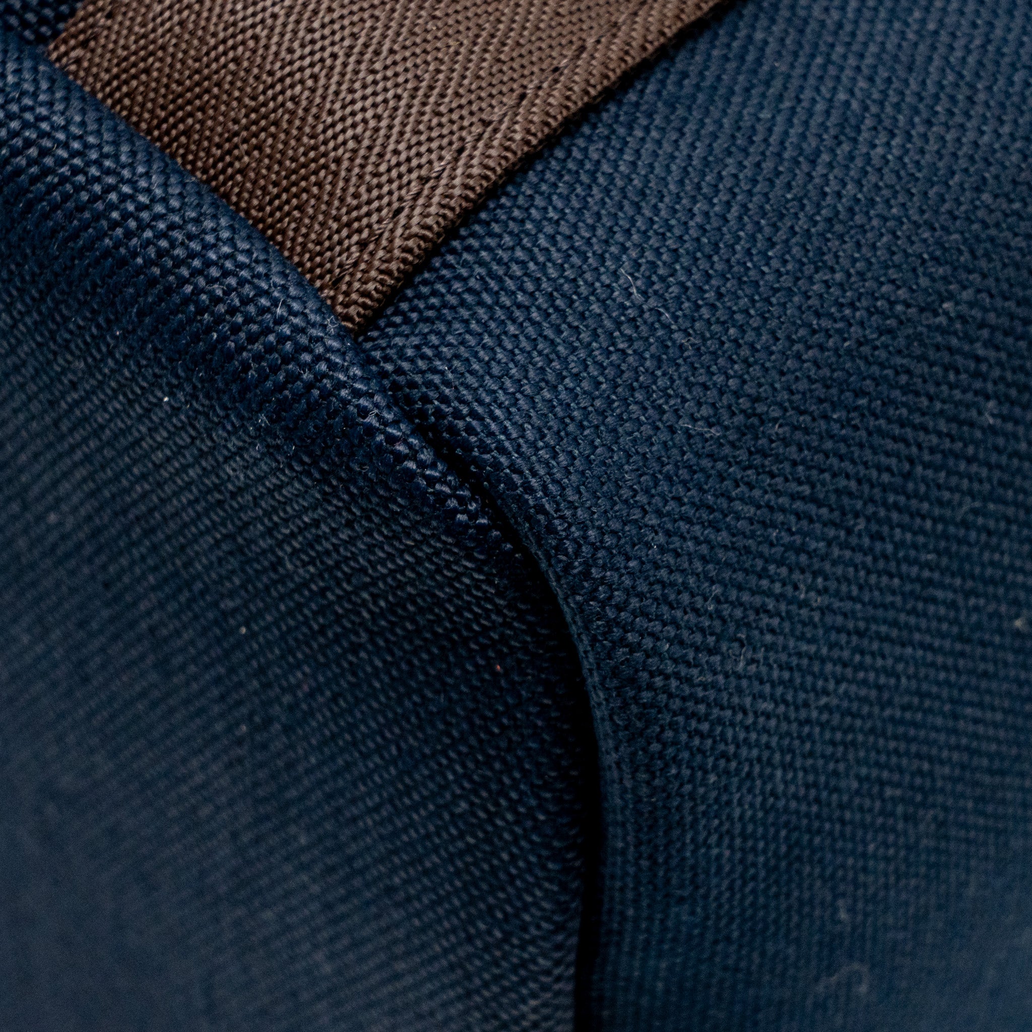 HERMES THE GROOMING BAG CANVAS BLEU NAVY/FEU SHW
