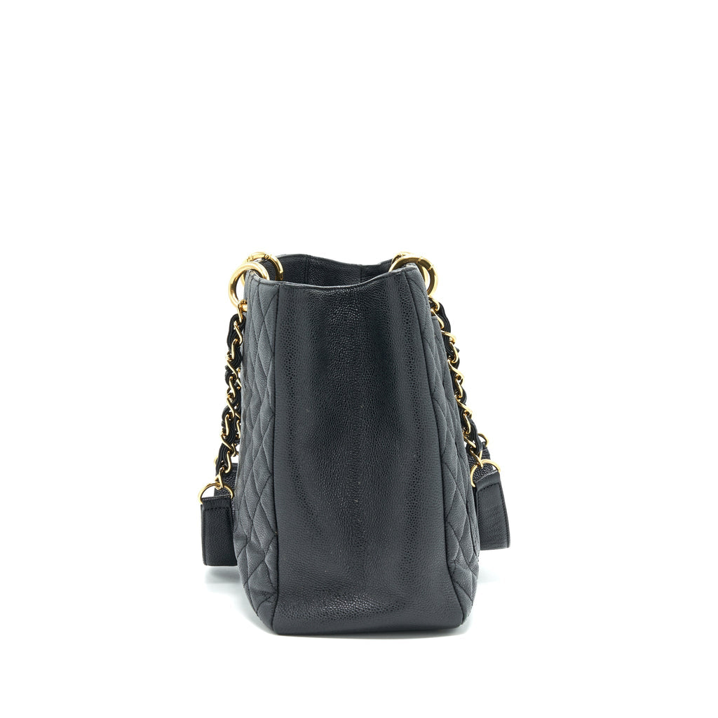 CHANEL GRAND SHOPPING TOTE CAVIAR GHW