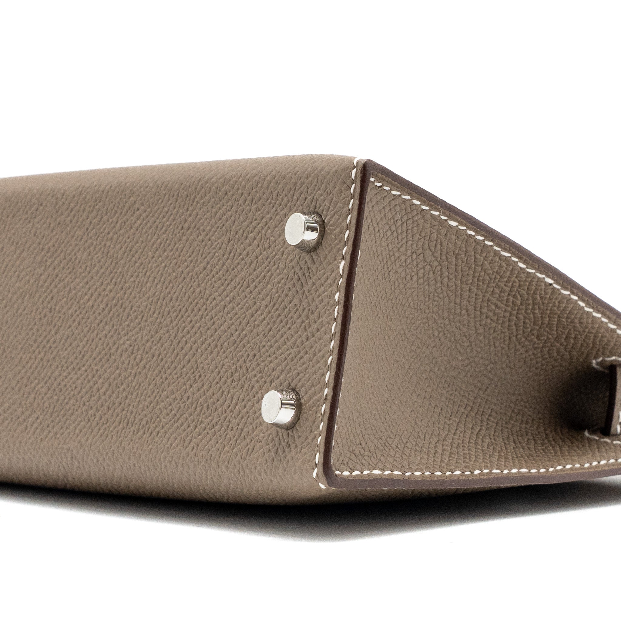 HERMES MINI KELLY II EPSOM ETOUPE SHW