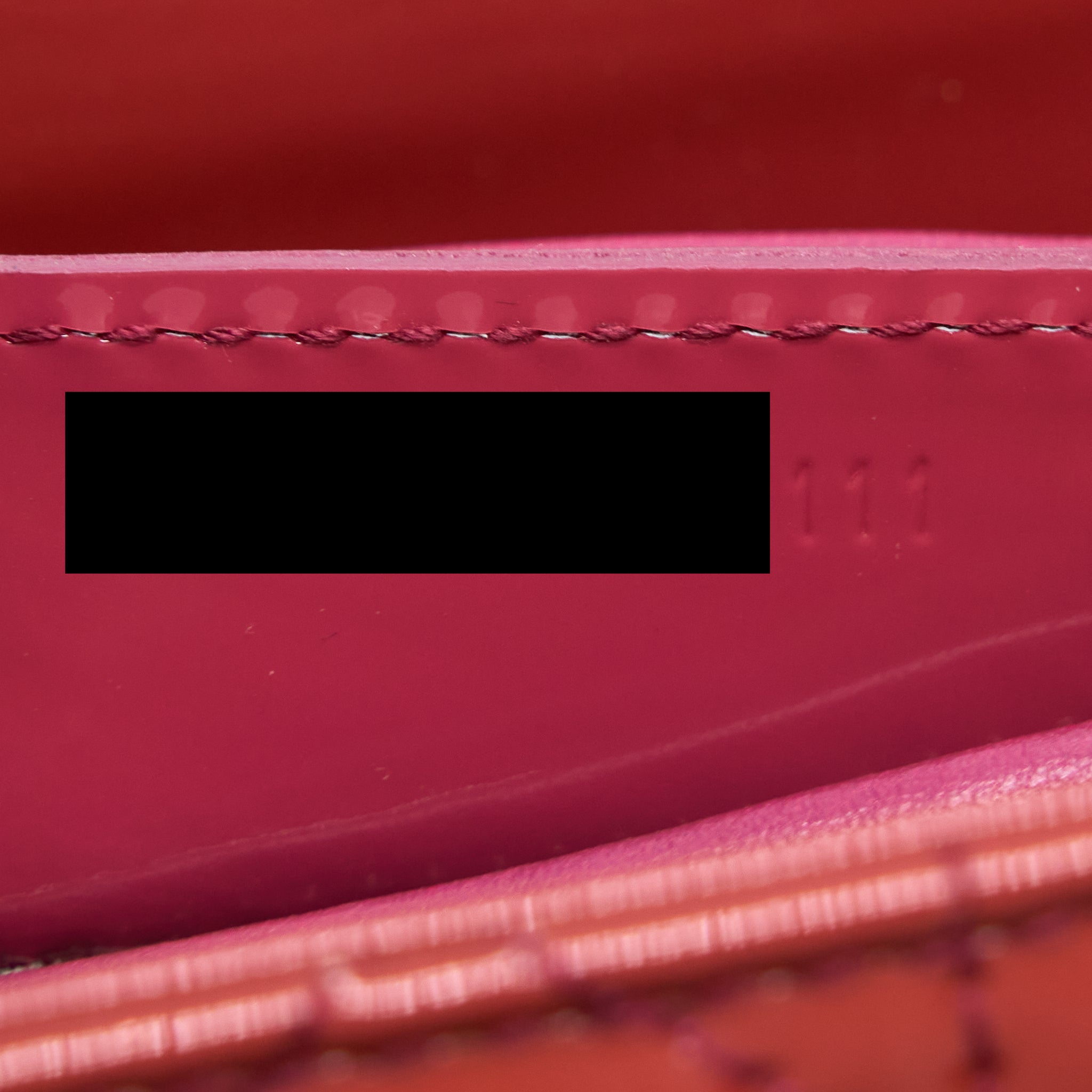 DIOR MEDIUM LADY DIOR PATENT ORANGE SHW