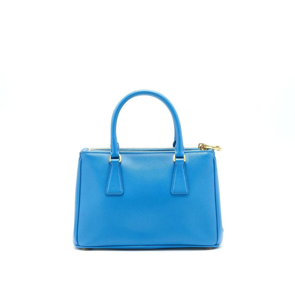 PRADA GALLERIA TOTE BAG LAKE BLUE