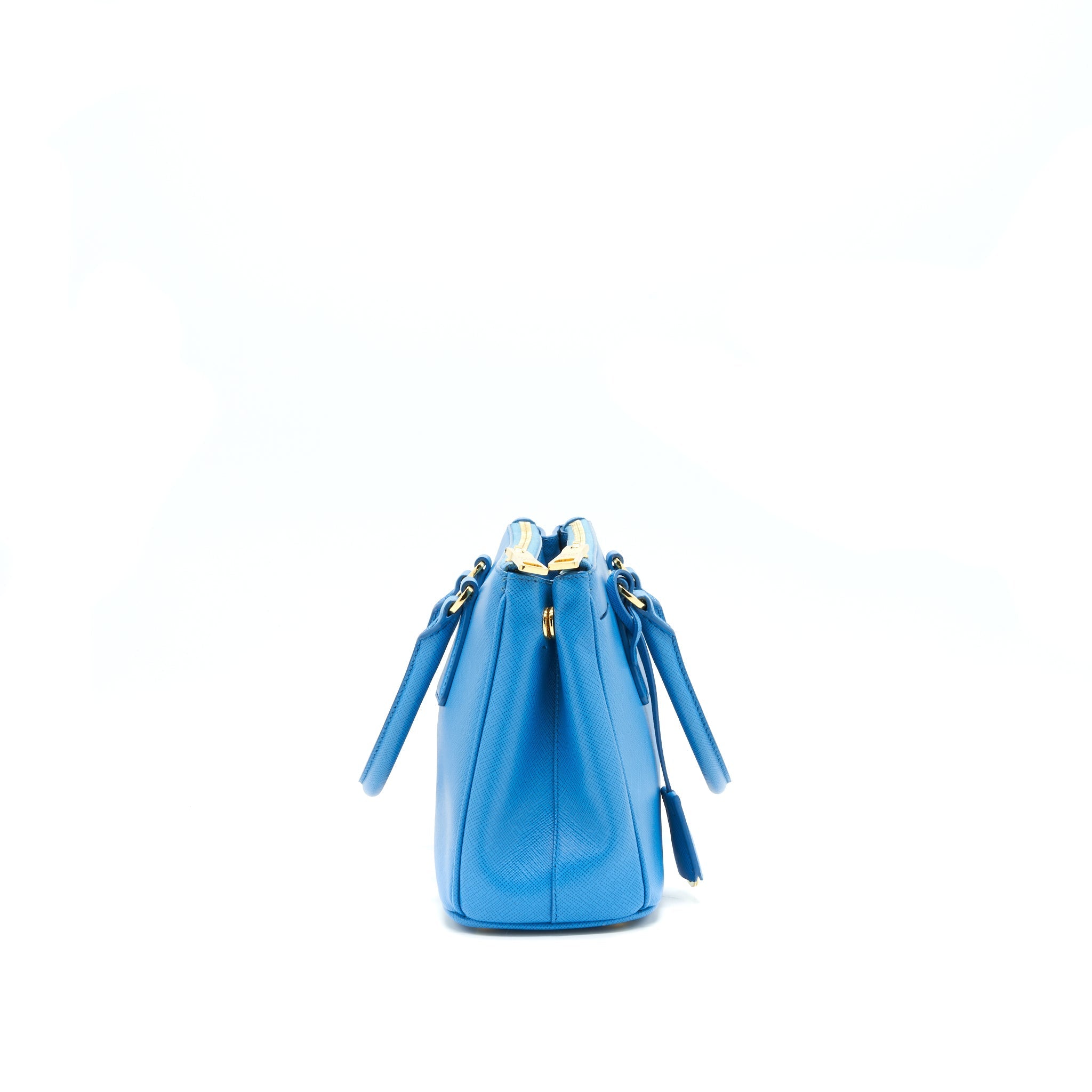PRADA GALLERIA TOTE BAG LAKE BLUE