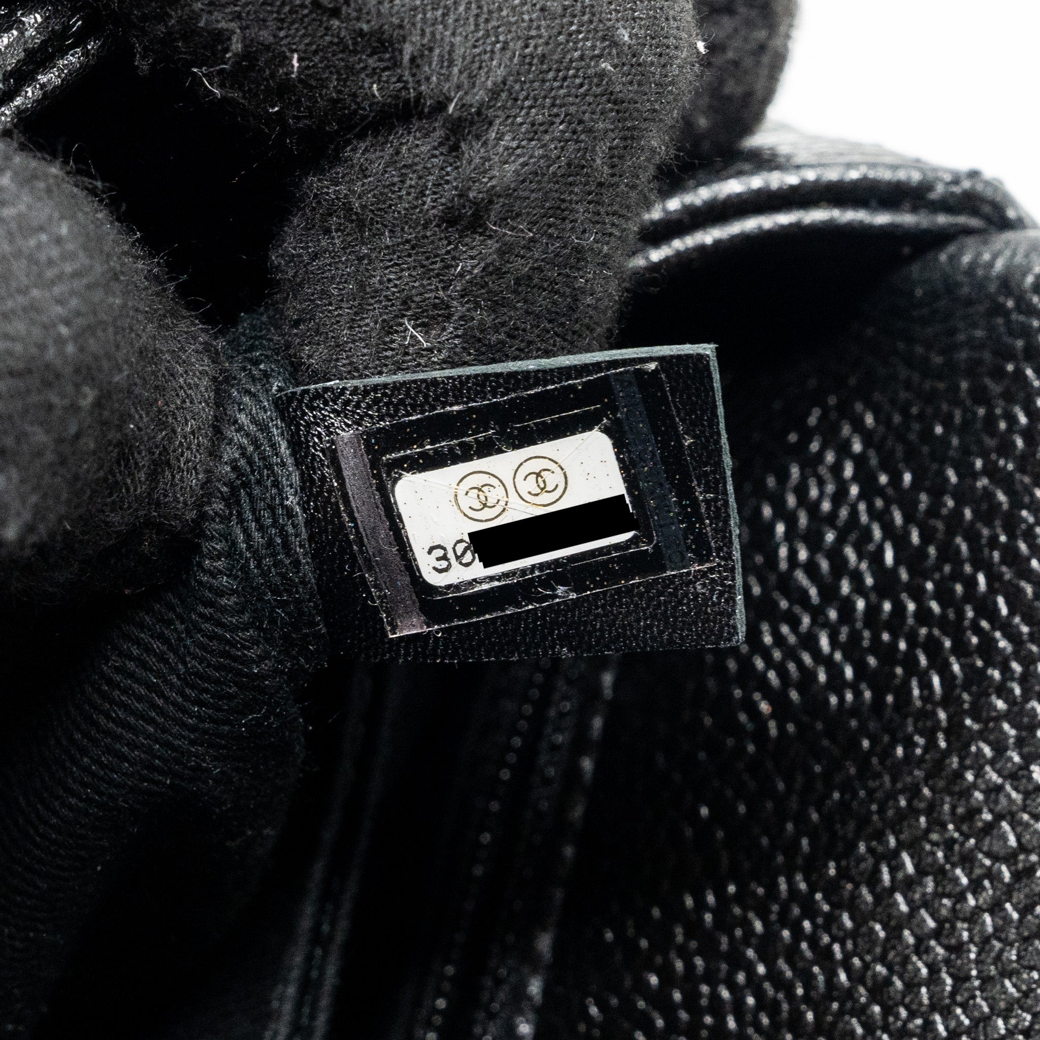 CHANEL SMALL COCO HANDLE CAVIAR SO BLACK / BLACK HARDWARE