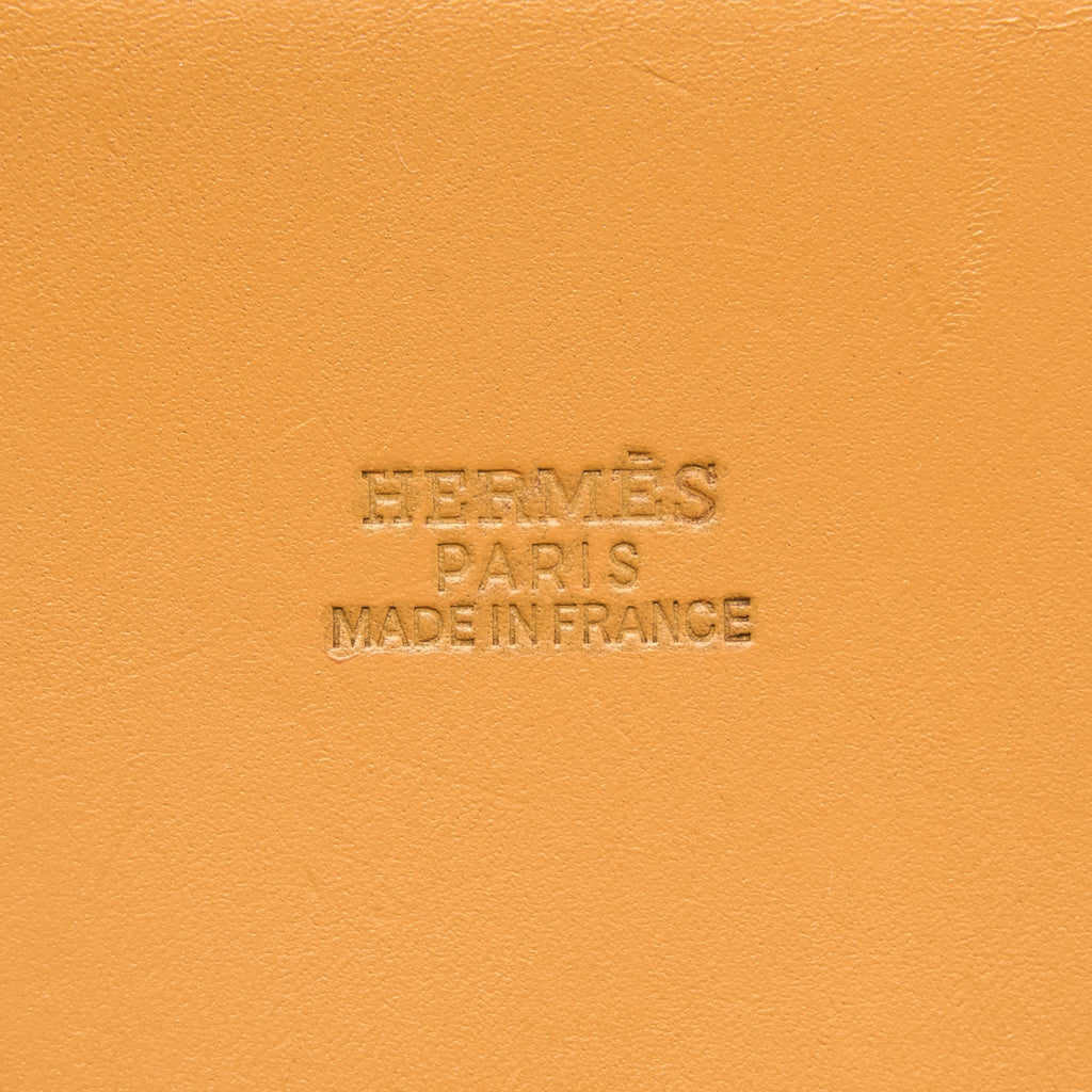 HERMES VINTAGE CLOTH TOTE WITH EXCHANGE POCKET SHW