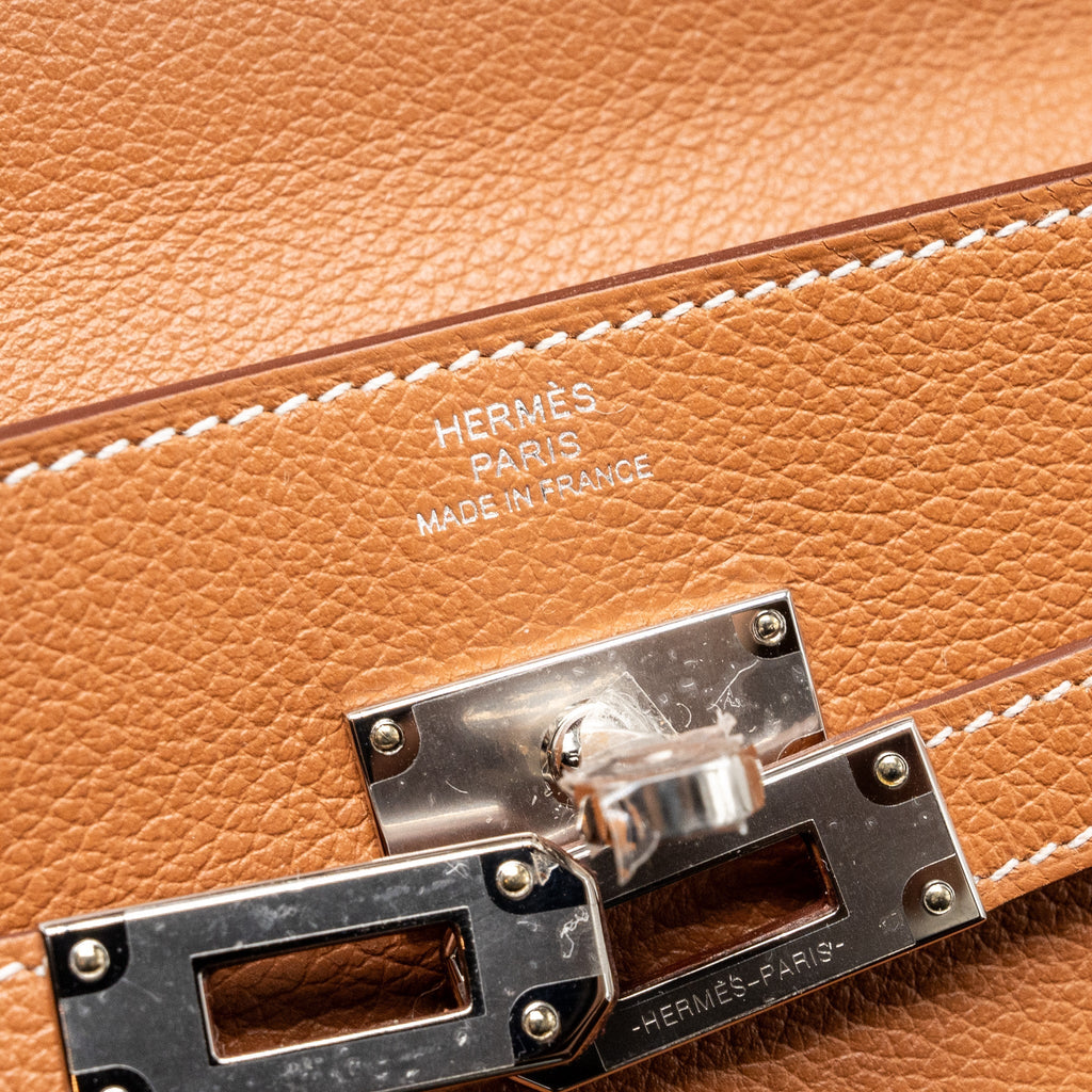 HERMES KELLY TO GO EVERCOLOR GOLD SHW
