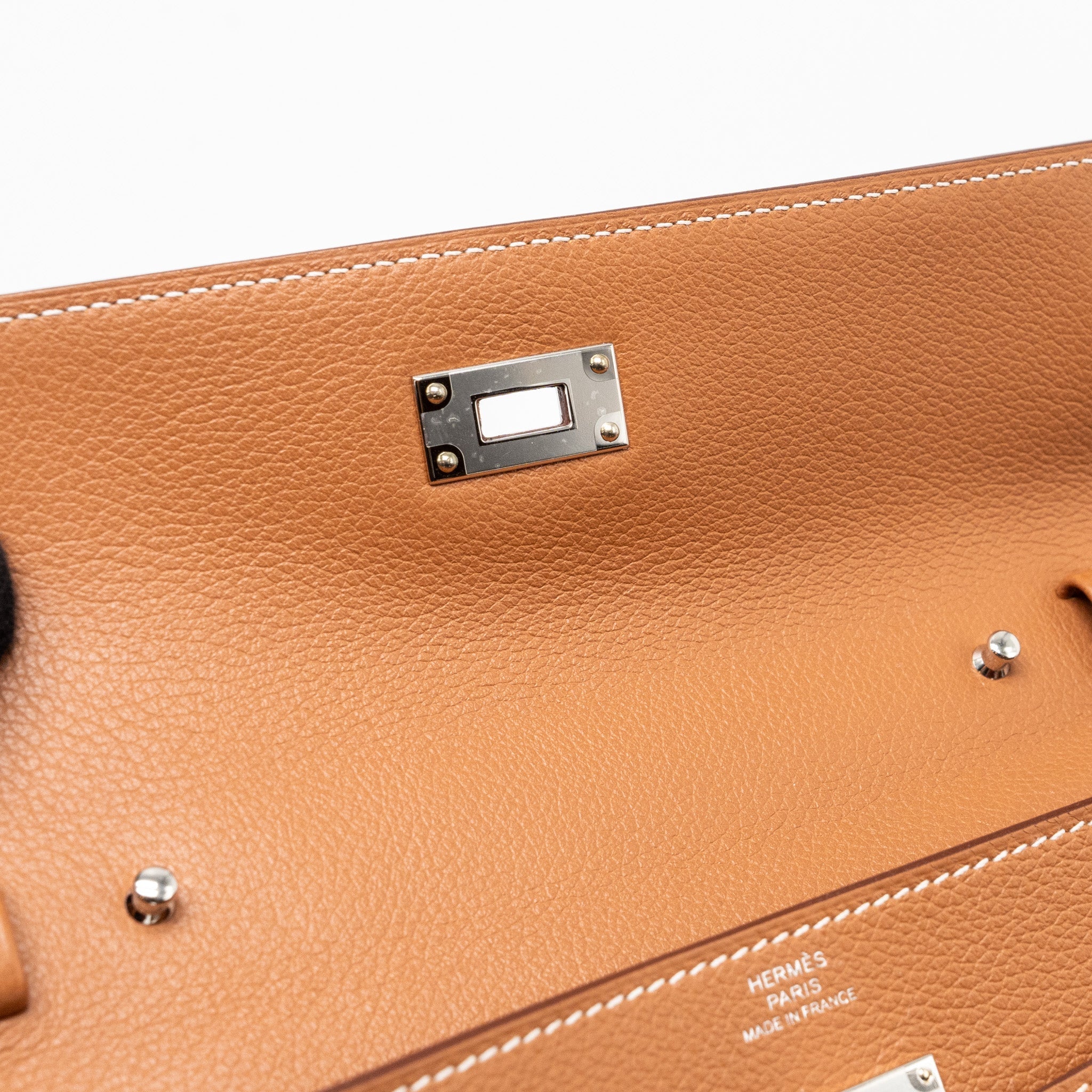 HERMES KELLY TO GO EVERCOLOR GOLD SHW