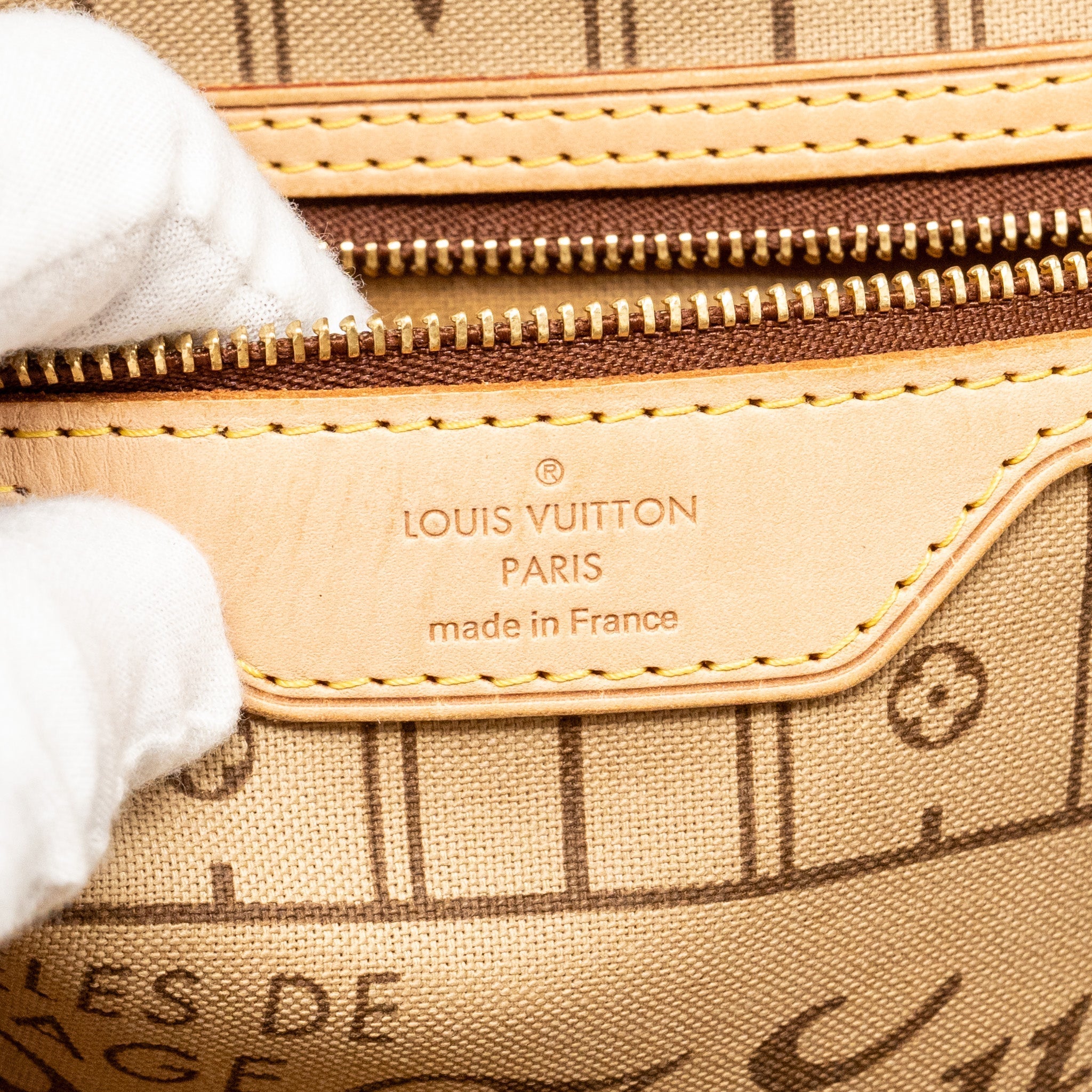 LOUIS VUITTON NEVERFULL MM MONOGRAM CANVAS GHW