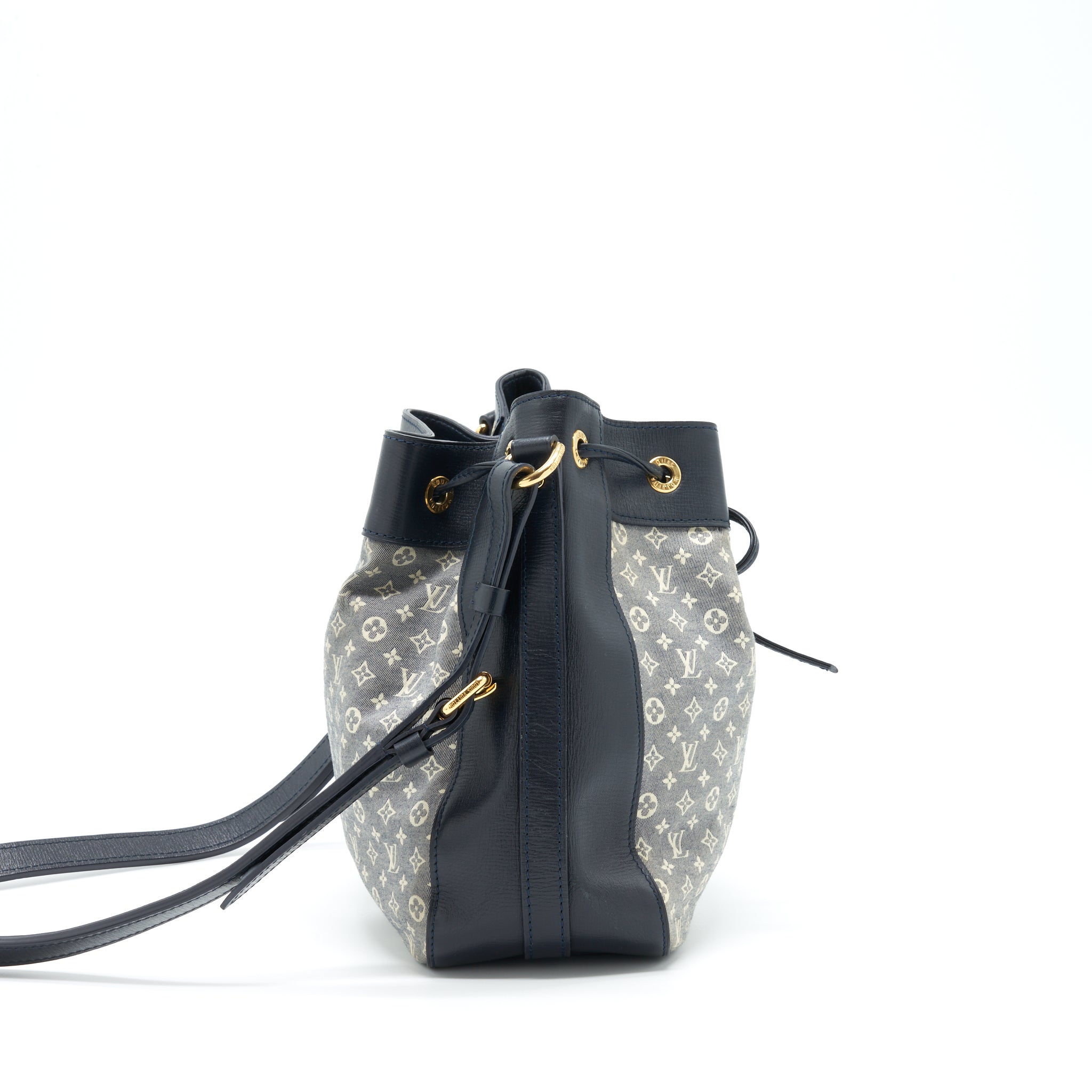 LOUIS VUITTON IDYLLE NOE BAG ENCRE MONOGRAM PRINT CANVAS AND LEATHER GHW
