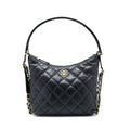 CHANEL 22B HOBO BAG LAMBSKIN BLACK GHW(MICROCHIP)