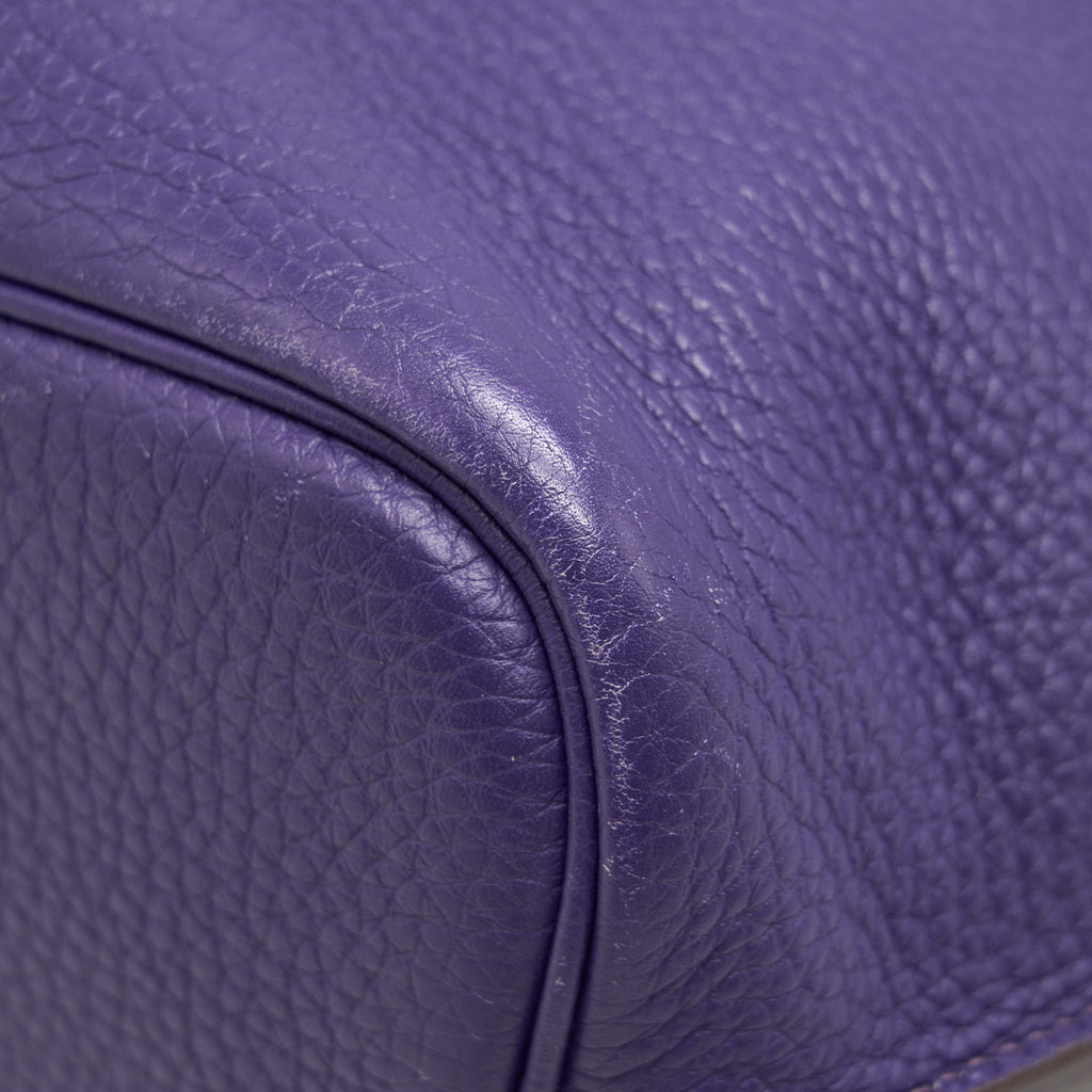 HERMES SO KELLY 22 PURPLE SHW