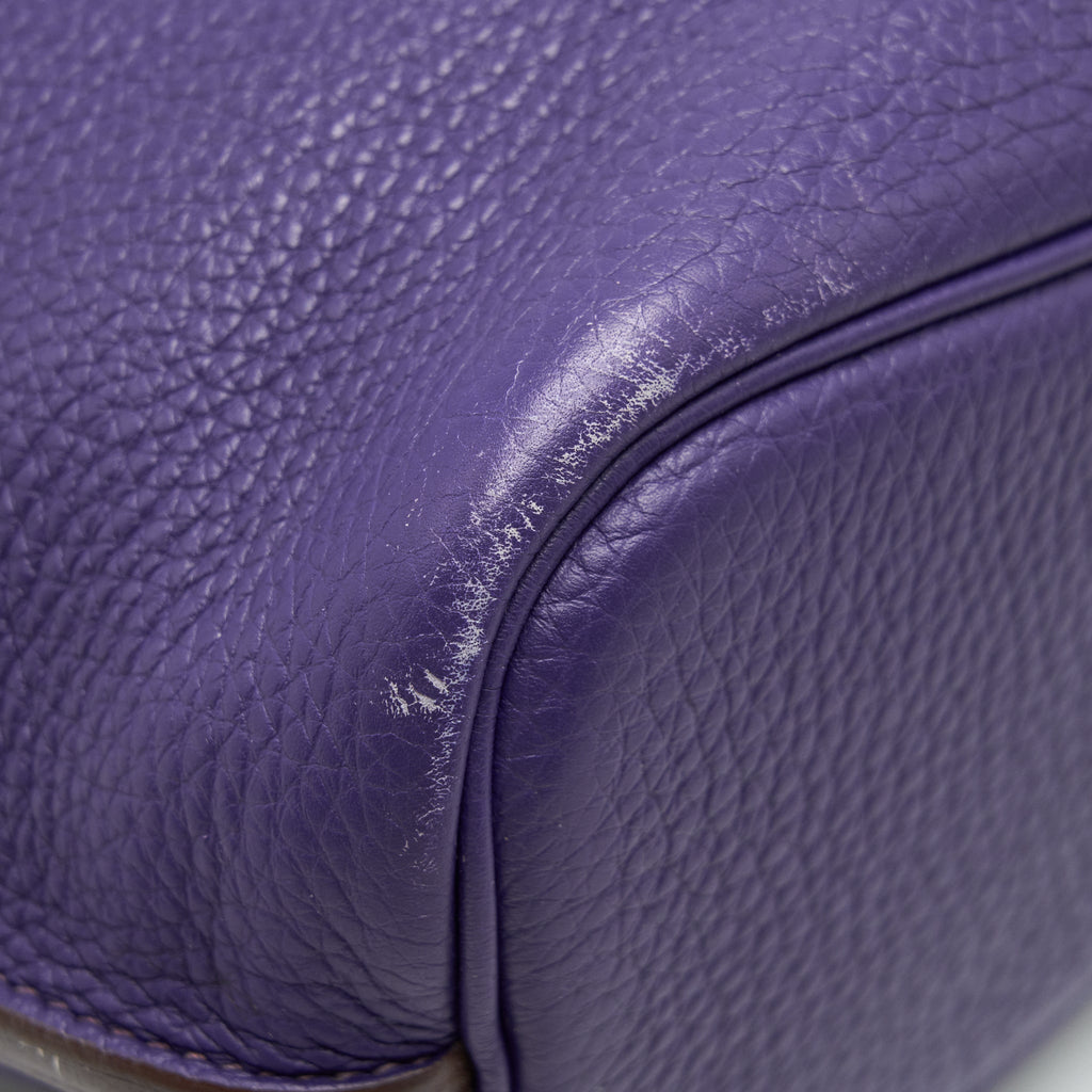 HERMES SO KELLY 22 PURPLE SHW