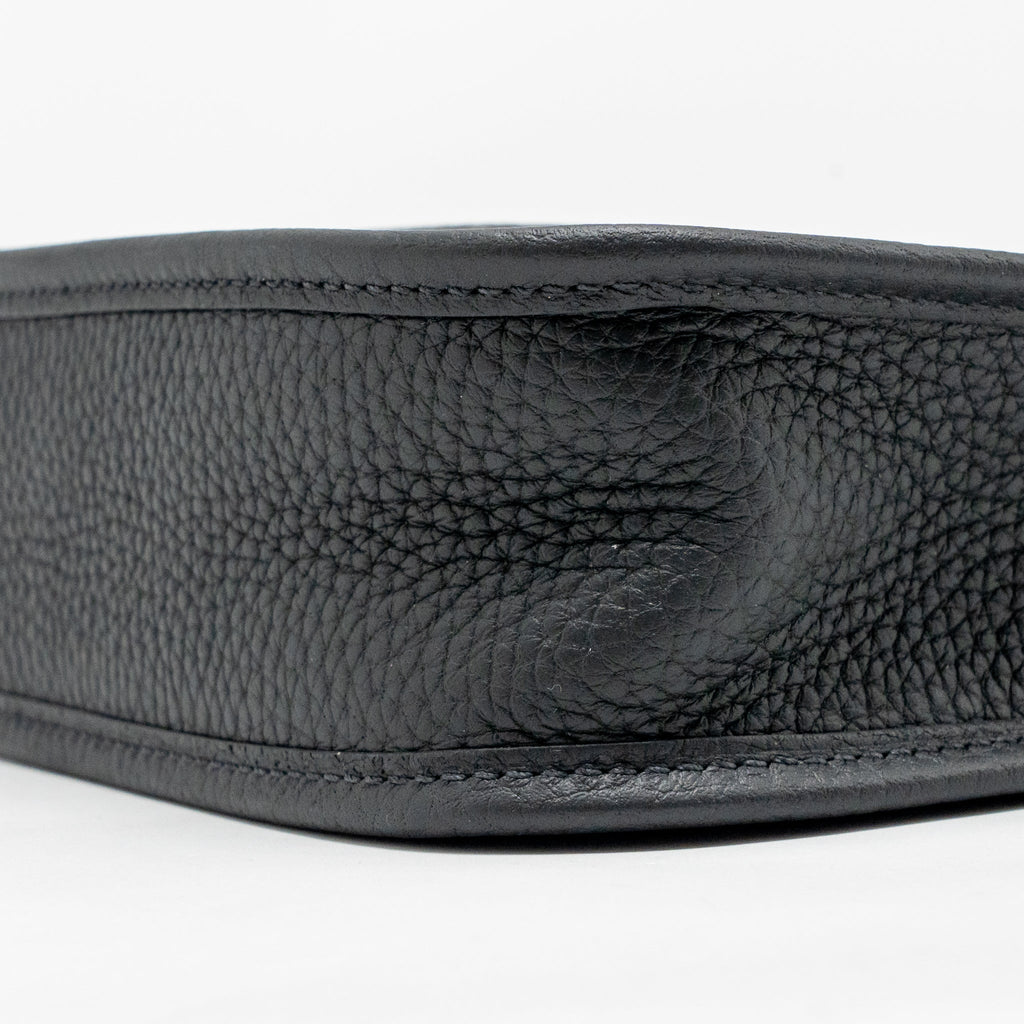 HERMES MINI EVELYNE CLEMENCE BLACK GHW