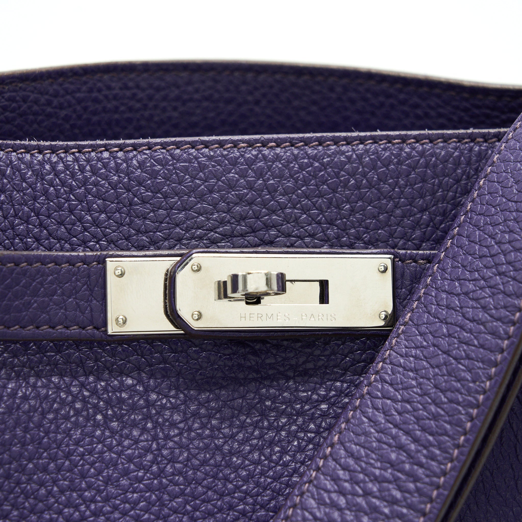 HERMES SO KELLY 22 PURPLE SHW