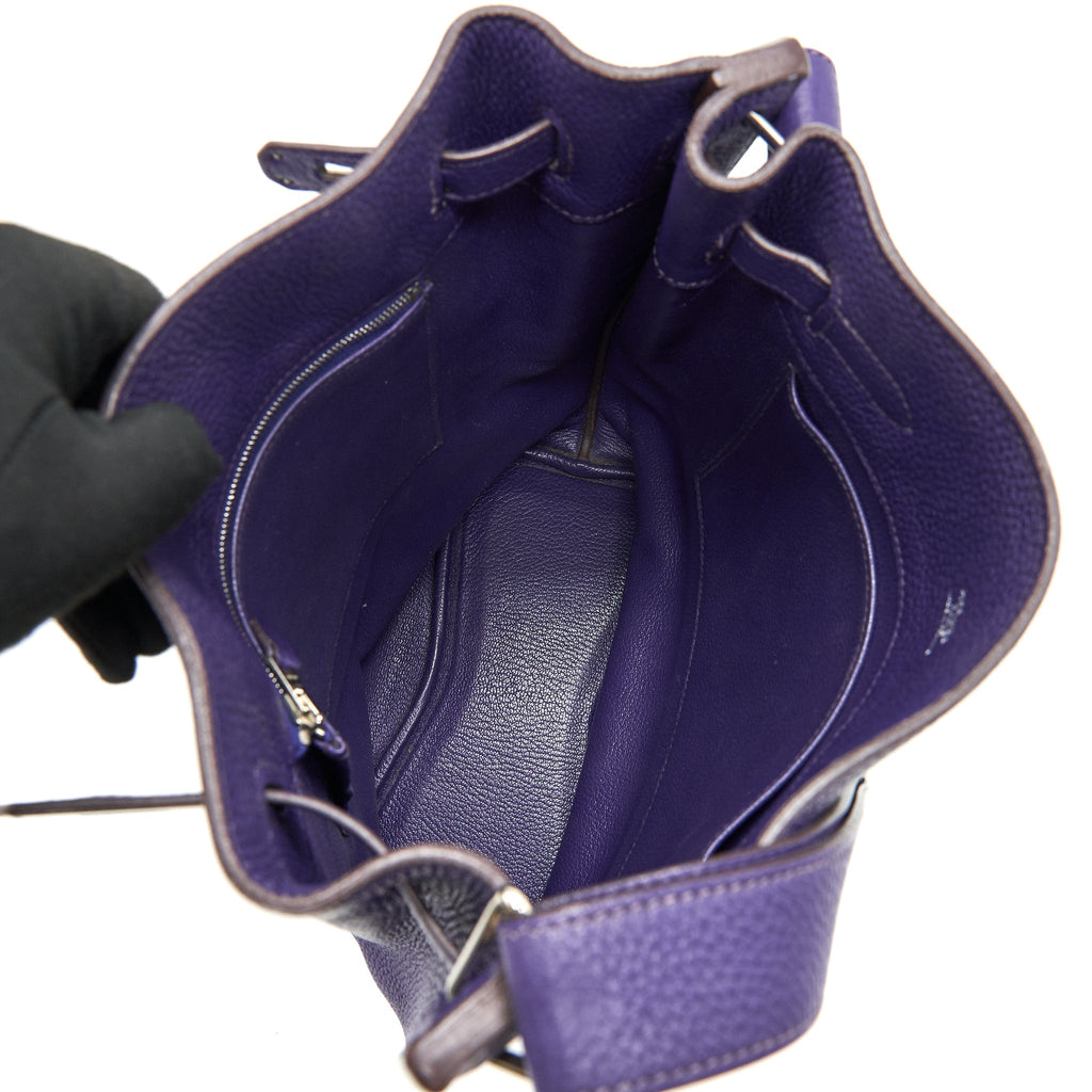 HERMES SO KELLY 22 PURPLE SHW